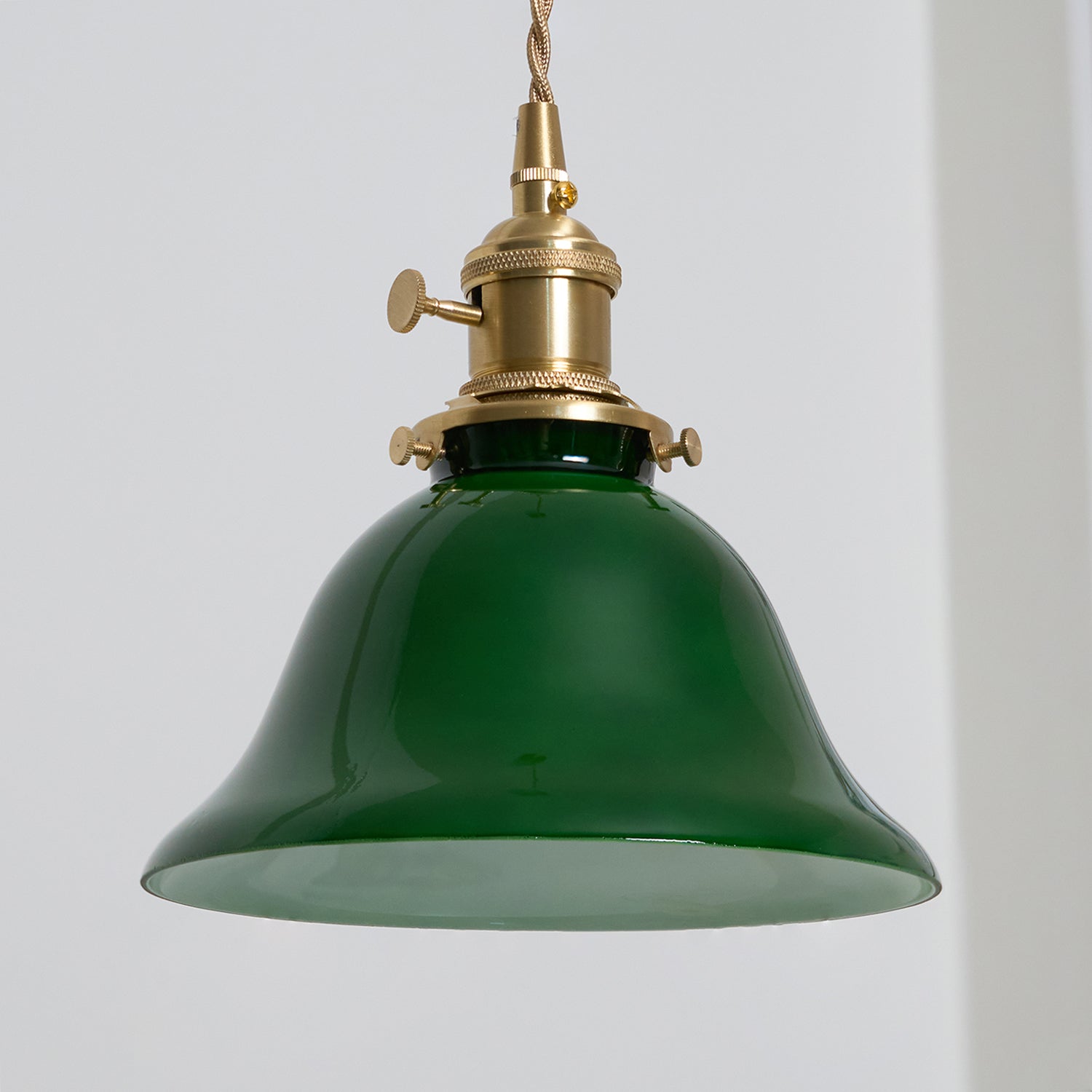 Green Bell Pendant Light - Blowlighting