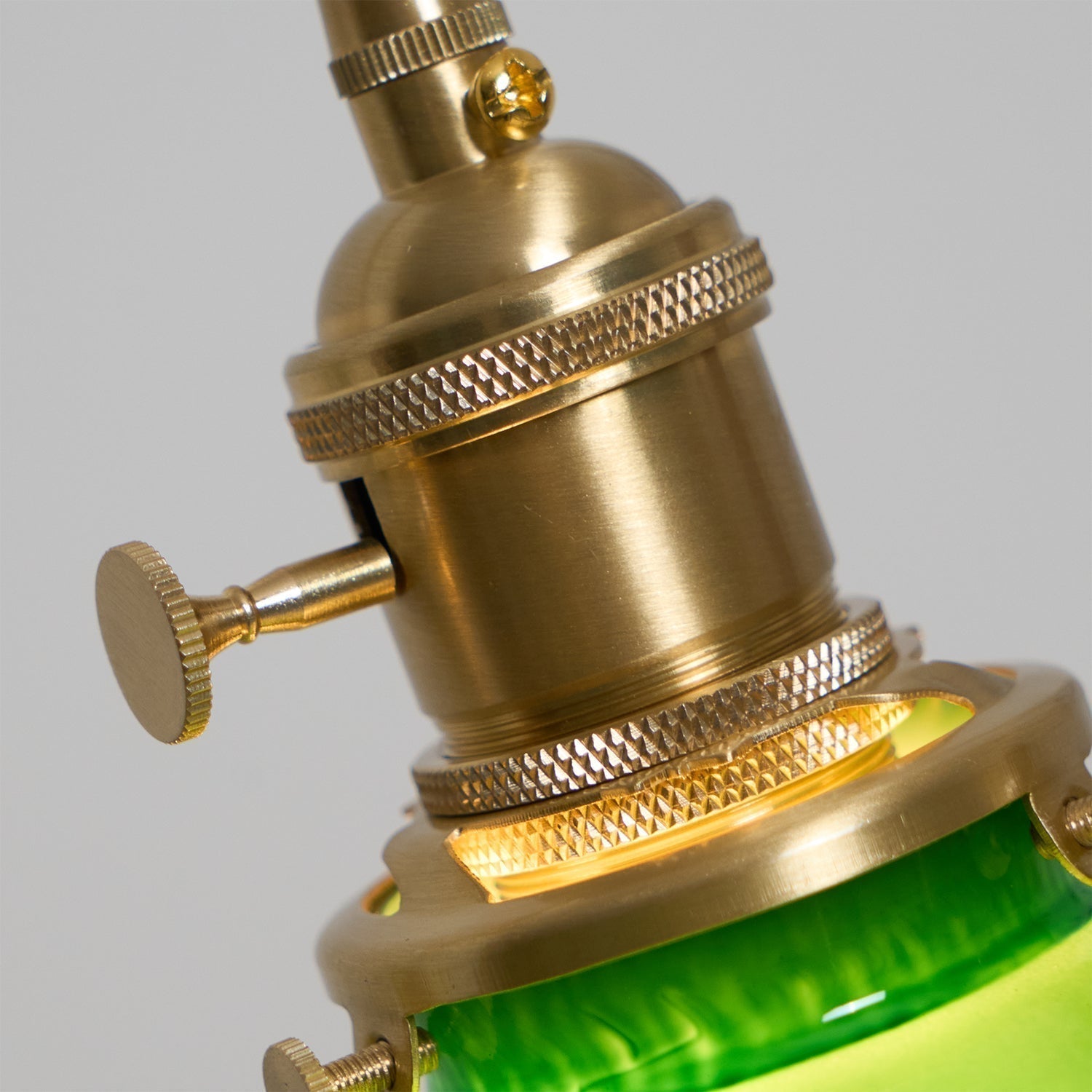 Green Bell Pendant Light - Blowlighting