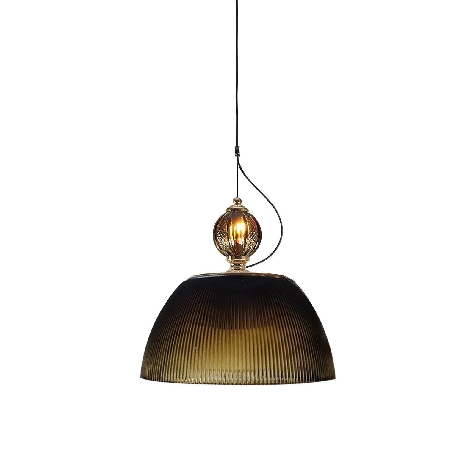 Nyra Retro-Pendelleuchte aus Glas-Letslighting