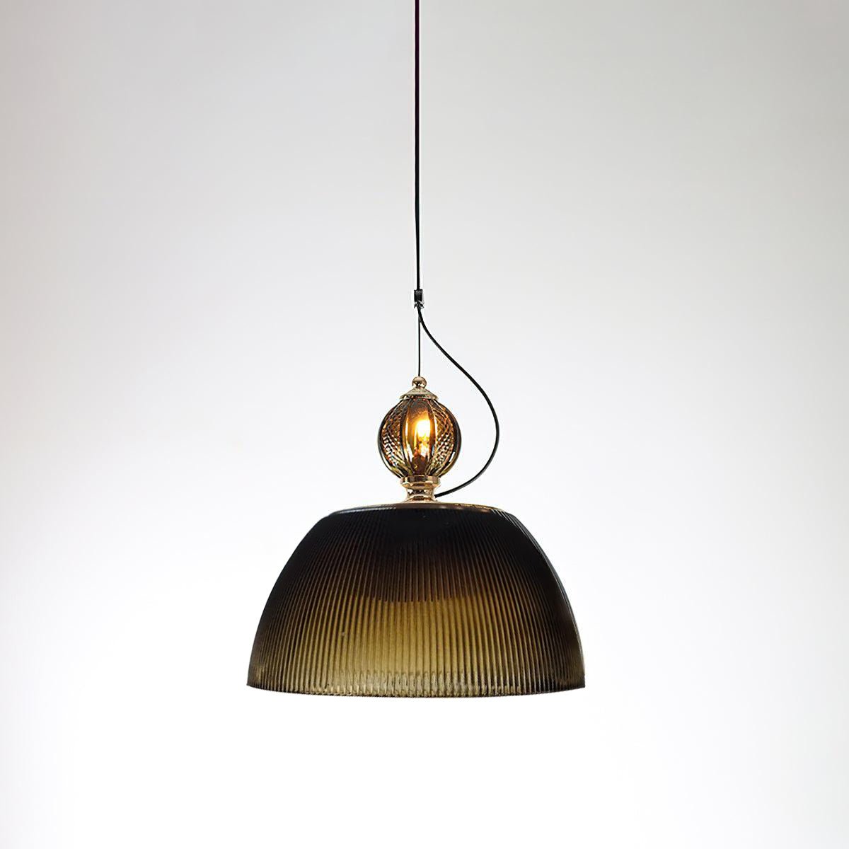 Nyra Retro-Pendelleuchte aus Glas-Letslighting