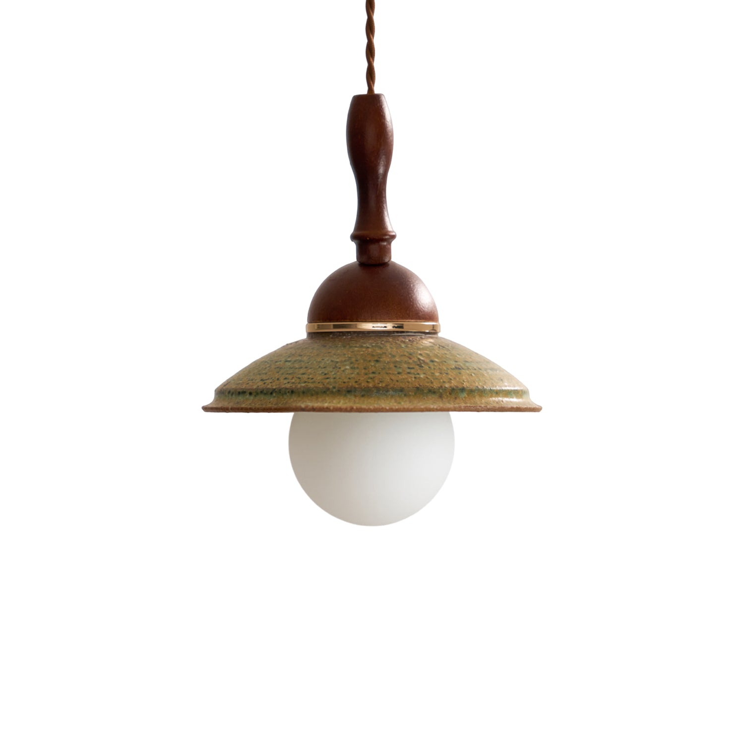 Ulsilia Nordisch Kunst Holz Keramik Pendelleuchte Lampe-Letslighting