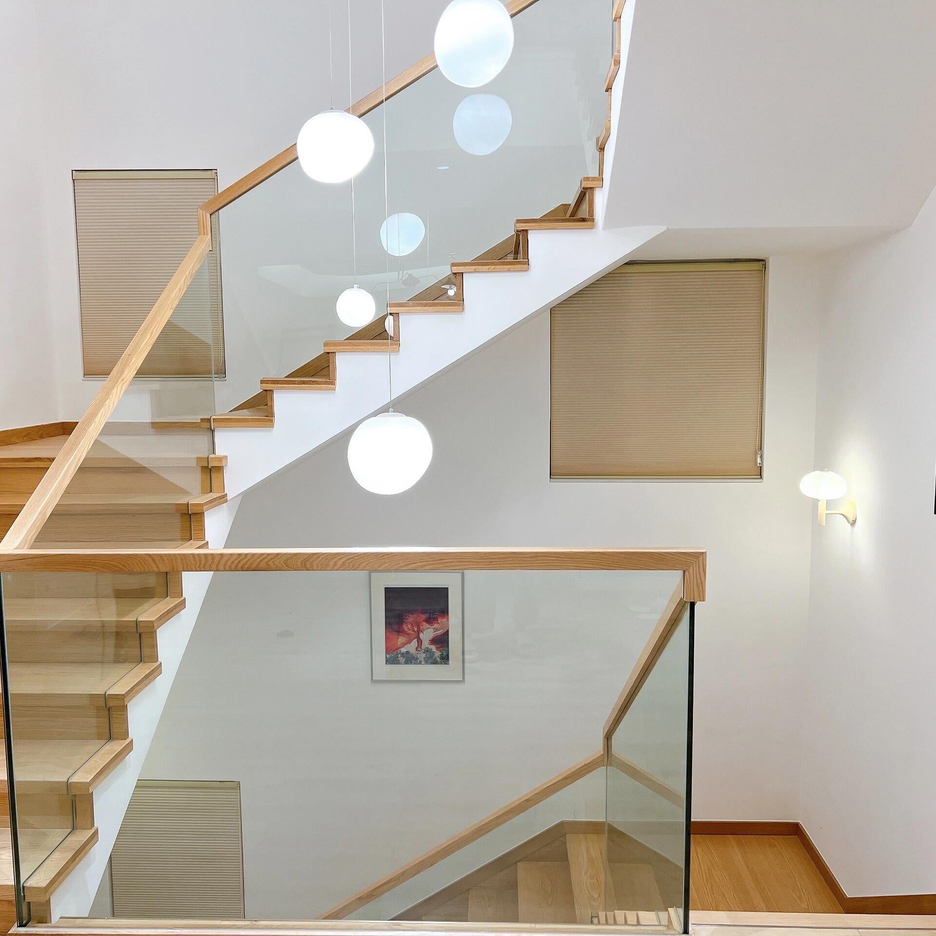 Gregg Stone Shape Glass Pendant Light - Blowlighting