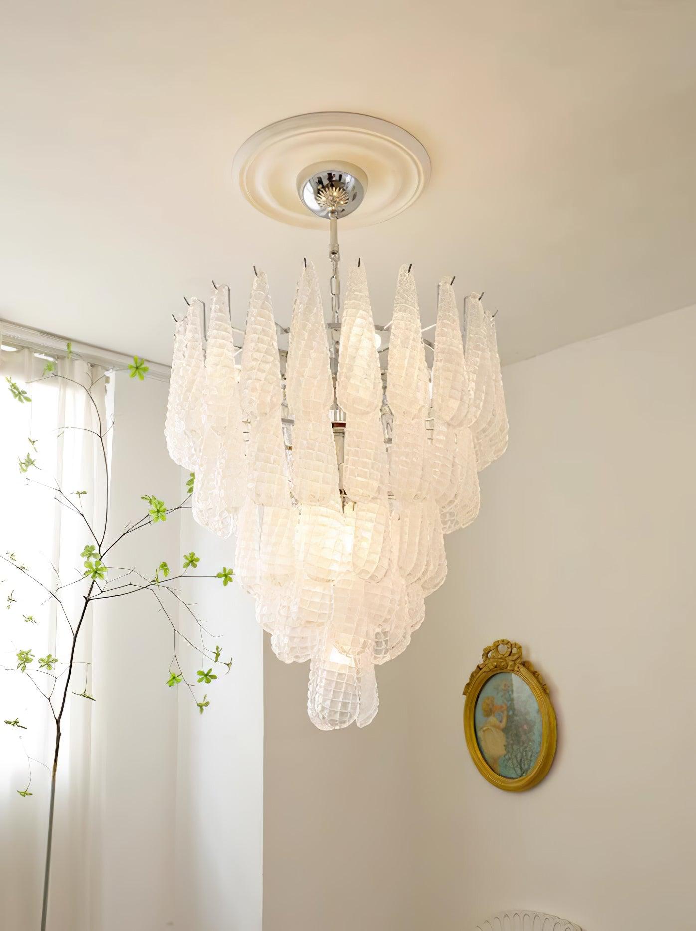 Zemaryra Murano Glass Chandelier - Neutralighting