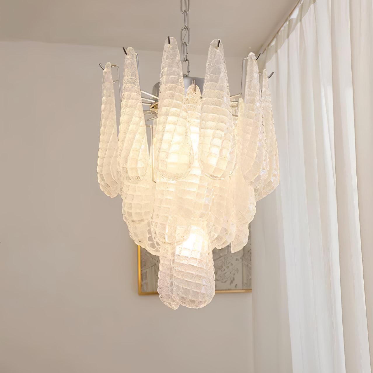 Zemaryra Murano Glass Chandelier - Neutralighting