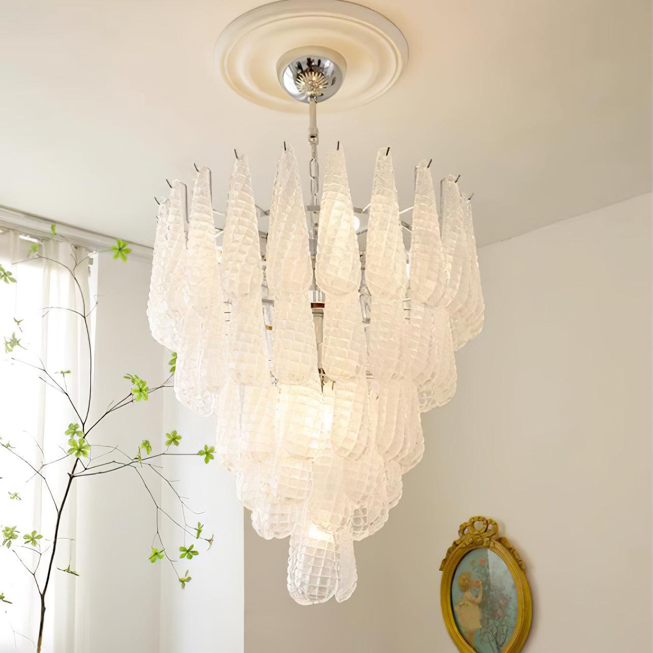 Zemaryra Murano Glass Chandelier - Neutralighting