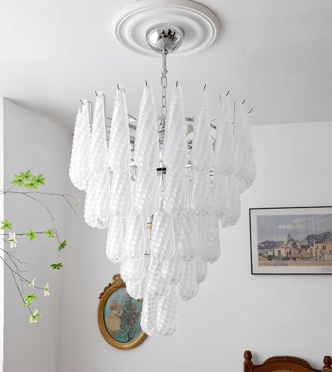 Zemaryra Murano Glass Chandelier - Neutralighting