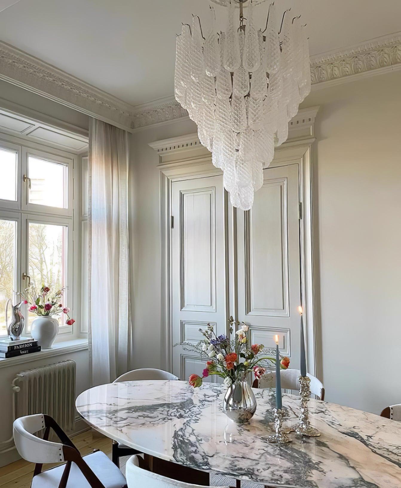 Zemaryra Murano Glass Chandelier - Neutralighting