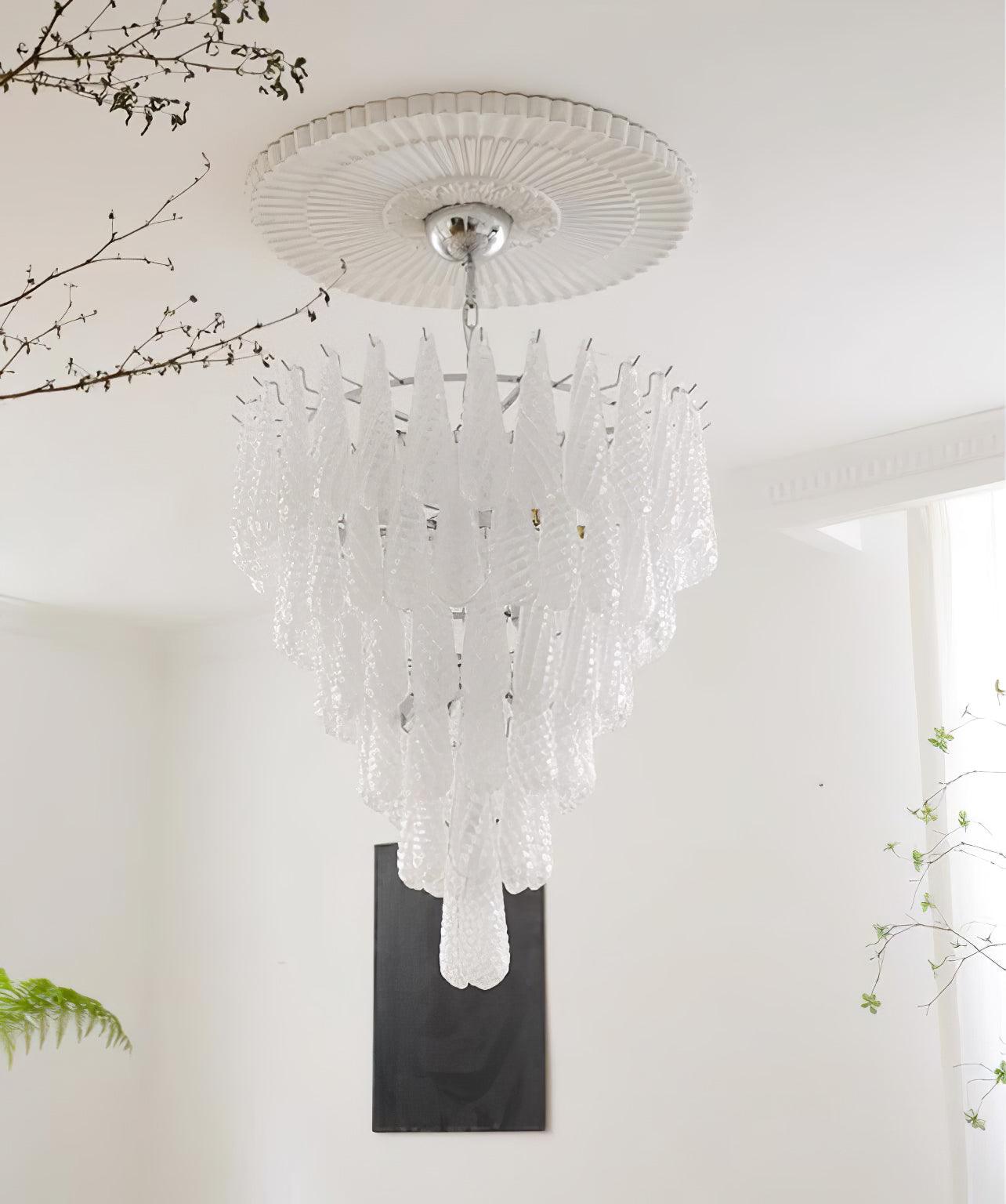 Zemaryra Murano Glass Chandelier - Neutralighting