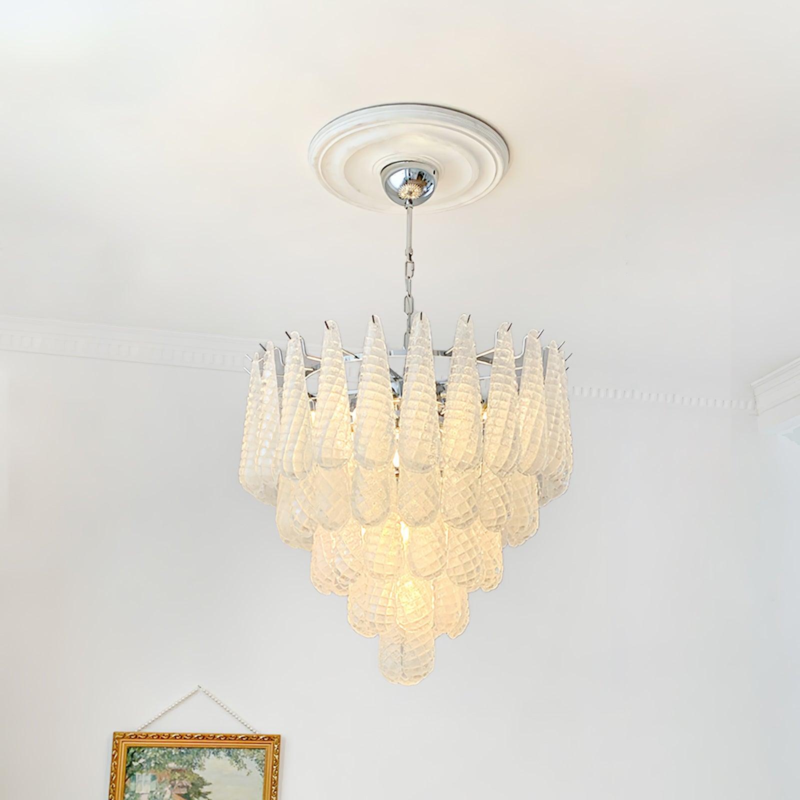 Zemaryra Murano Glass Chandelier - Neutralighting