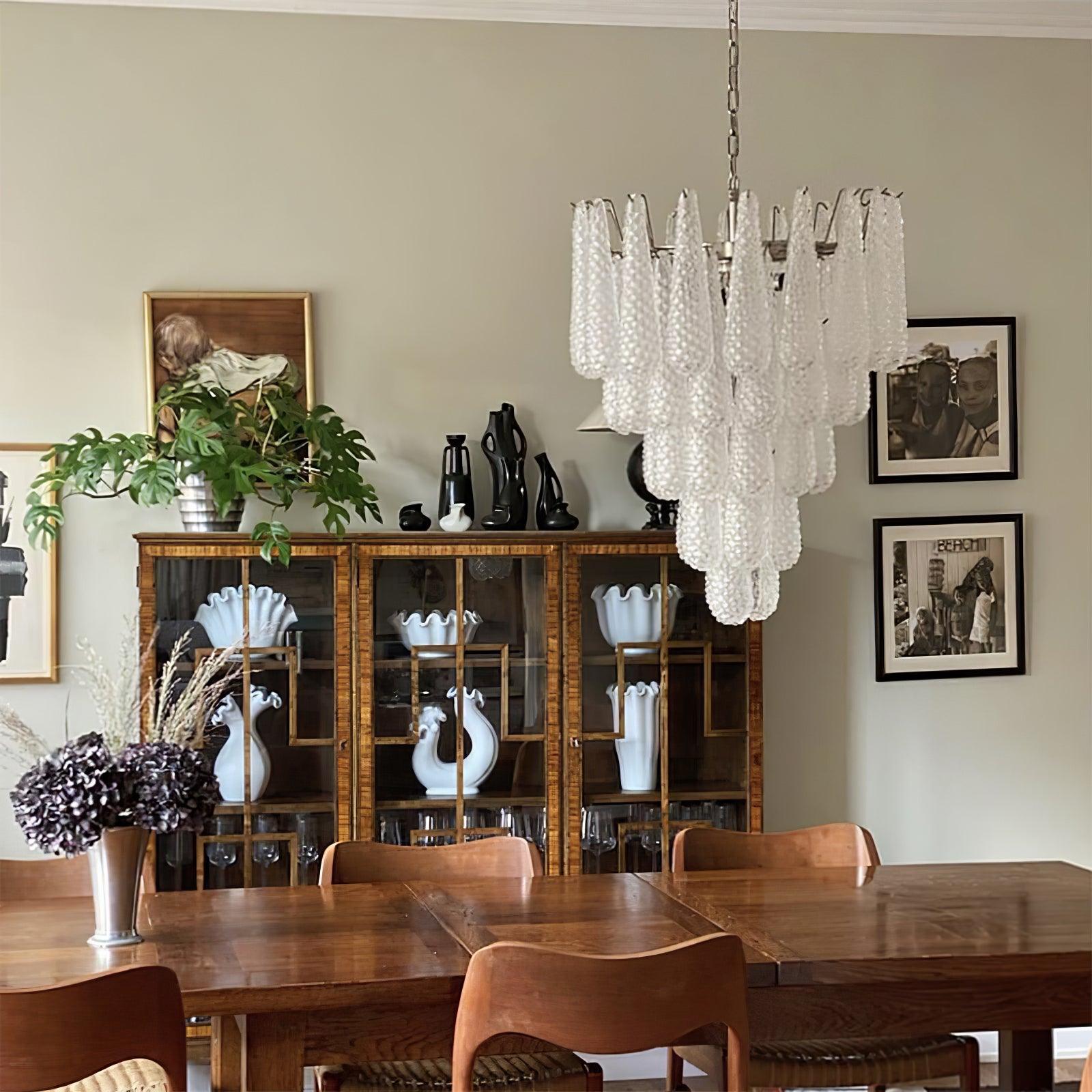 Zemaryra Murano Glass Chandelier - Neutralighting