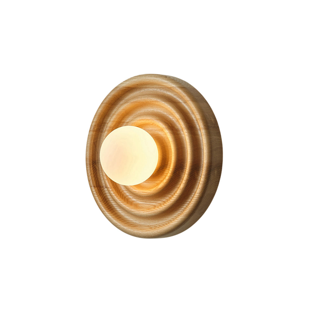 Ultalora Holz Glas Wandleuchte-Letslighting