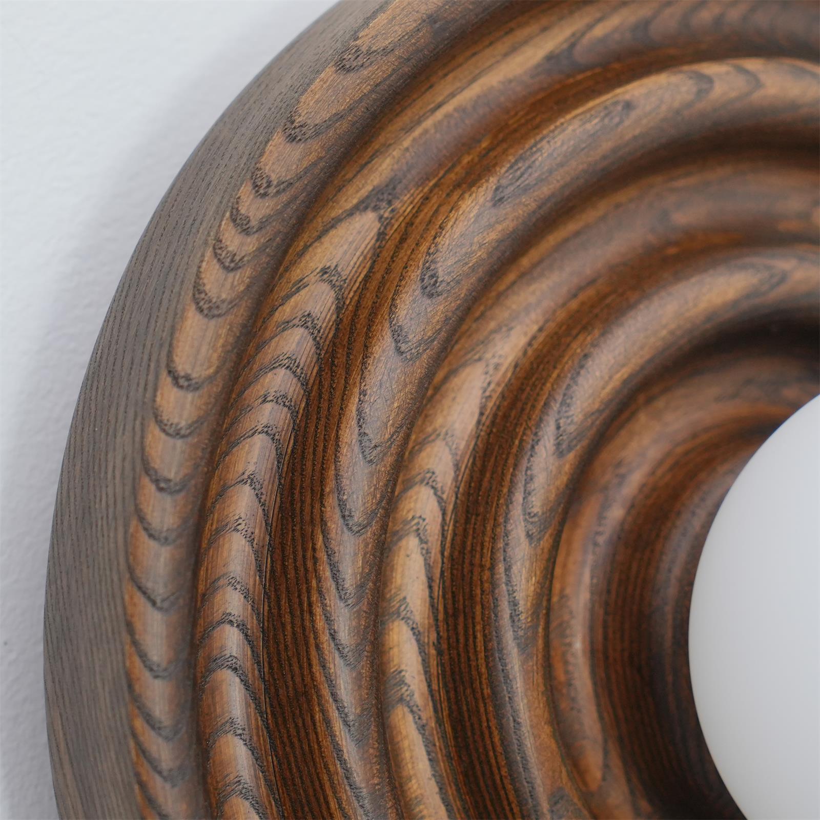Blair Holz Glas Wandleuchte-Letslighting