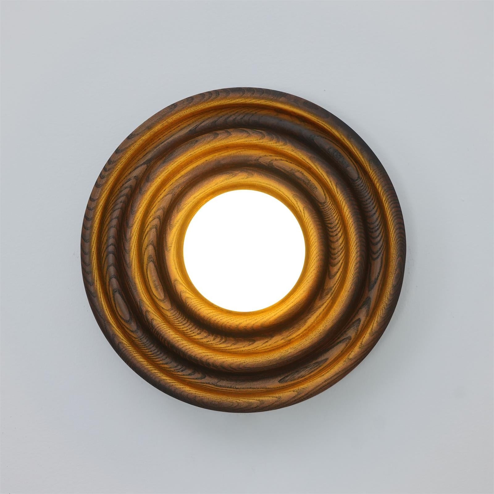 Blair Holz Glas Wandleuchte-Letslighting