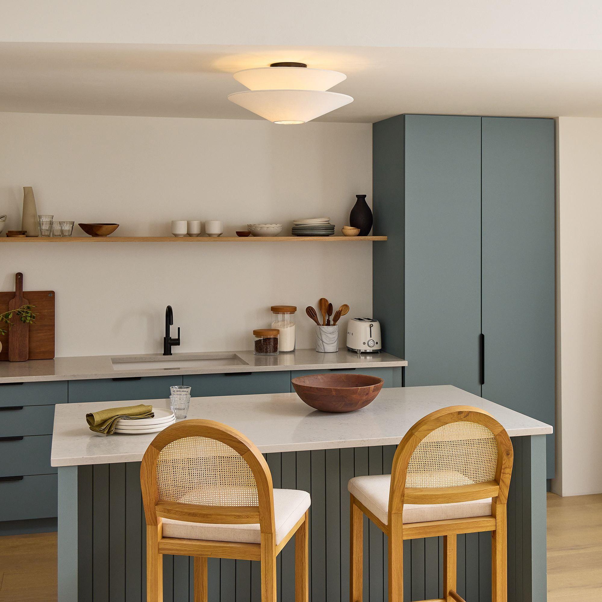 Gull Flushmount Ceiling Light - Blowlighting