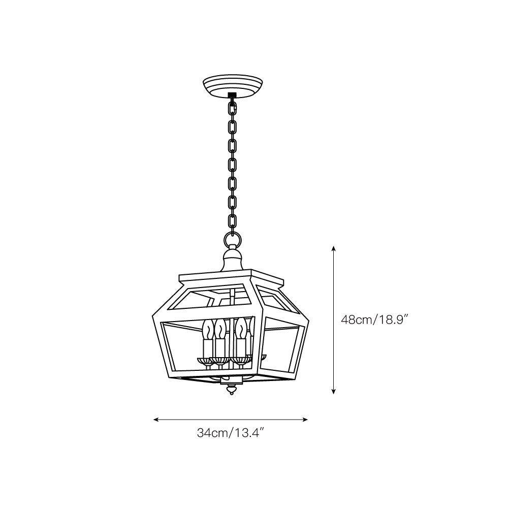 Avshaara Vintage Industrial Pendelleuchte-Letslighting