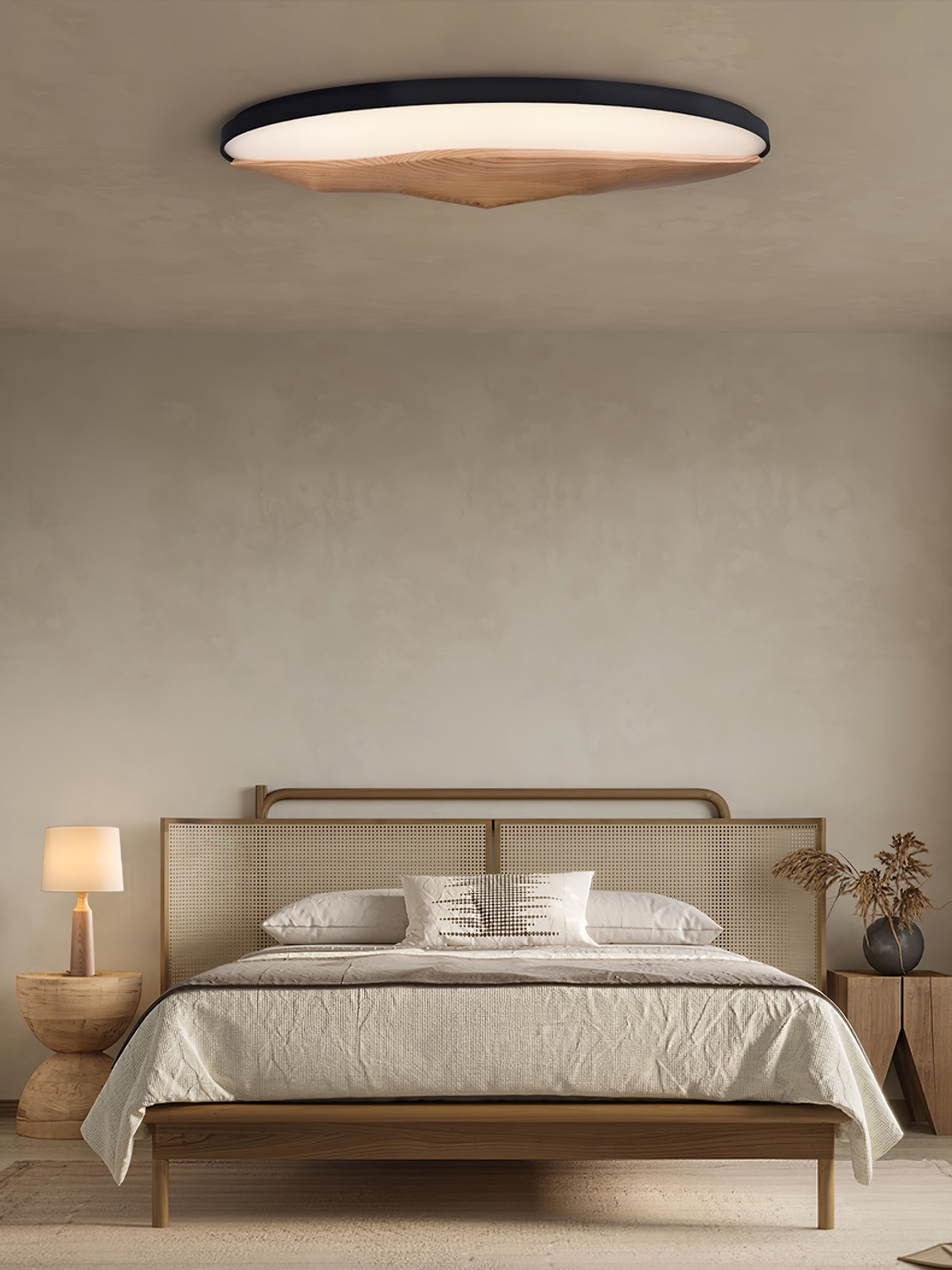 Vishaarae Scandi Deckenleuchte aus Holz-Letslighting