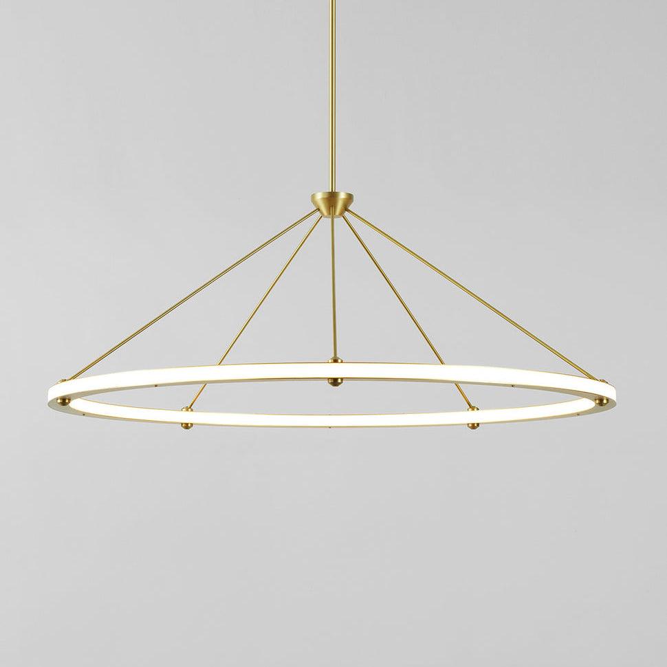 Cascading Ring Circle Pendant Lamp - Blowlighting