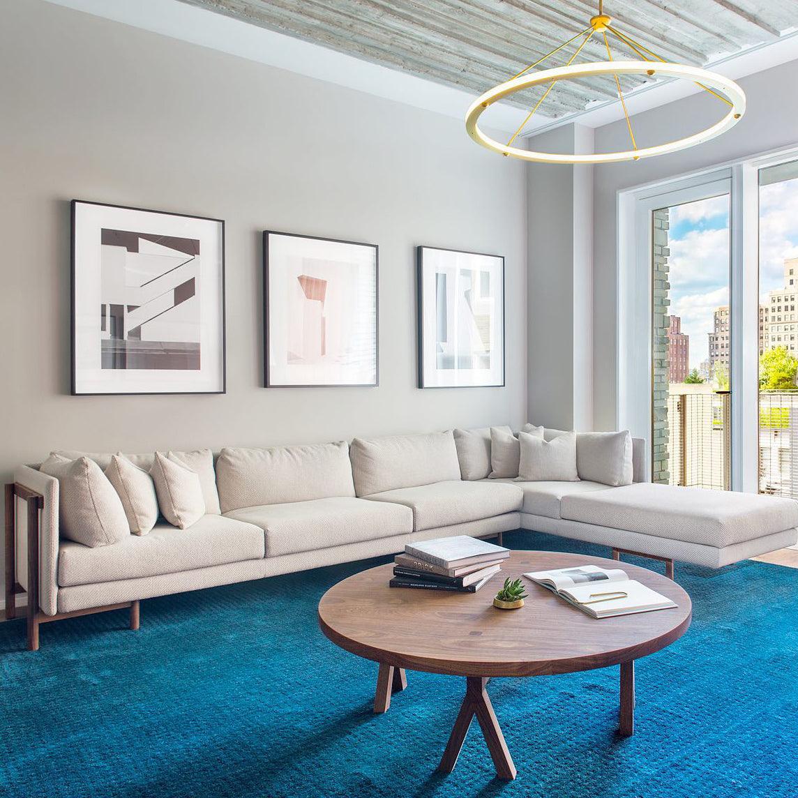 Cascading Ring Circle Pendant Lamp - Blowlighting