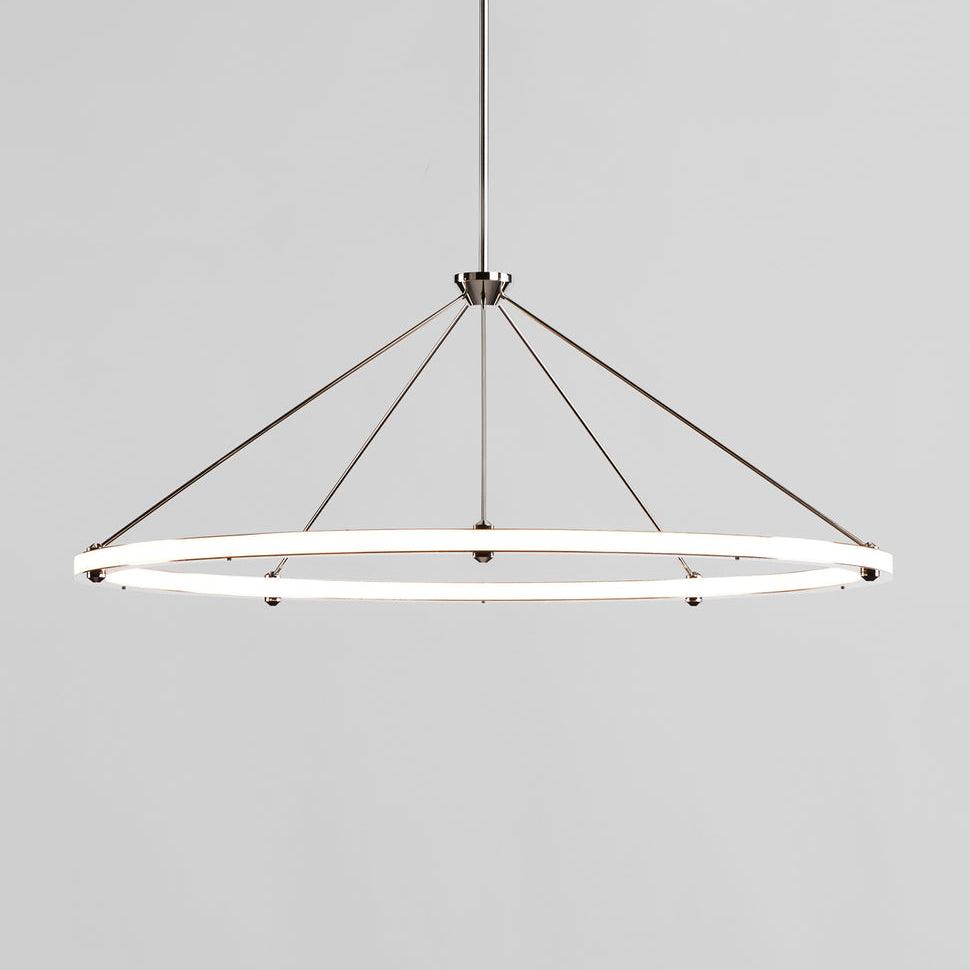 Cascading Ring Circle Pendant Lamp - Blowlighting