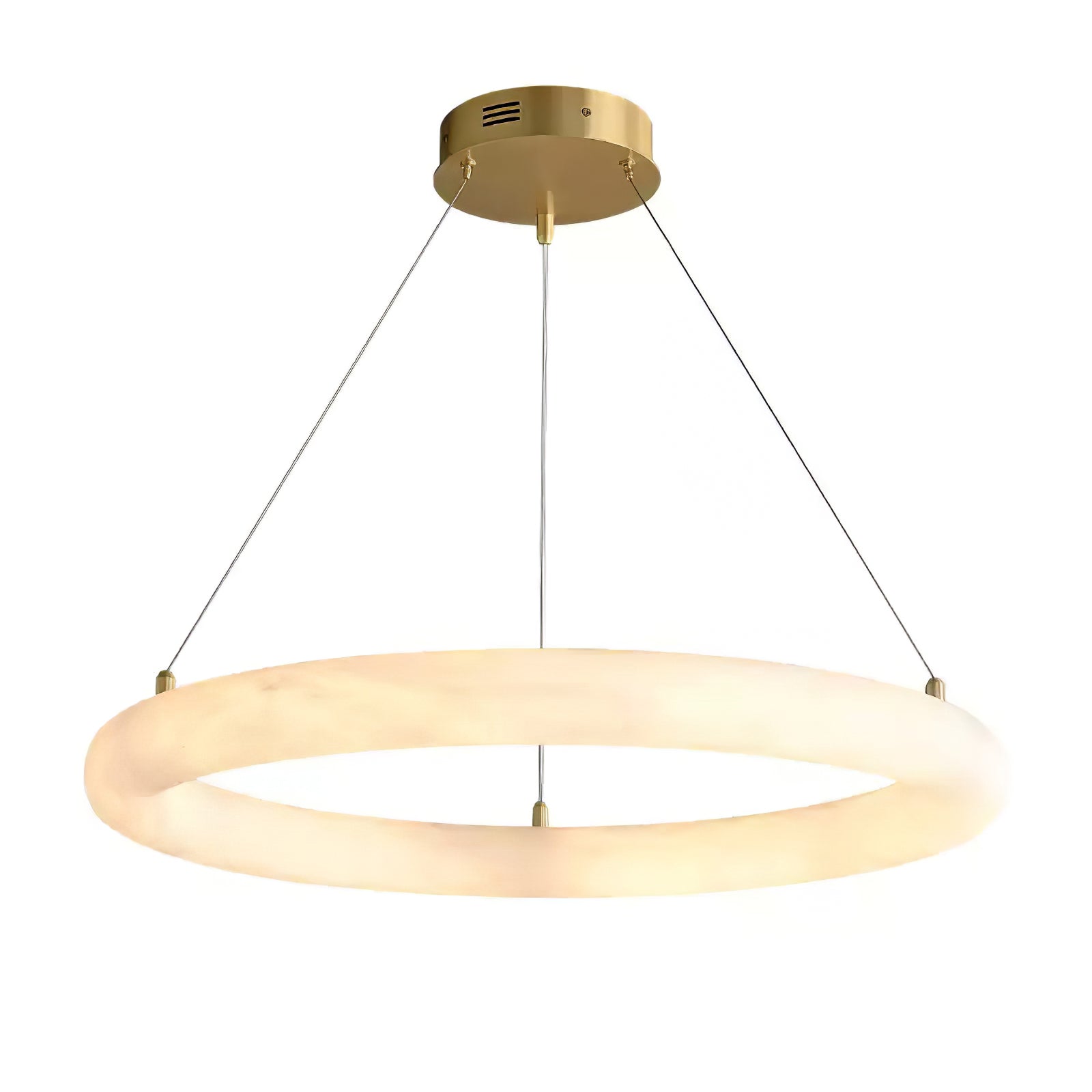 Erzorila Circular Alabaster Pendant Light - Neutralighting
