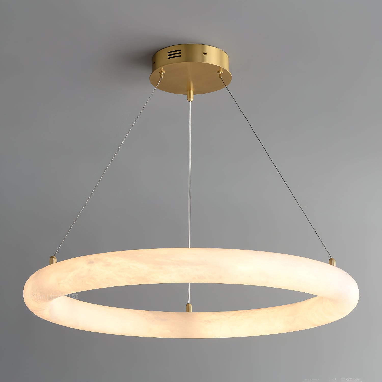 Erzorila Circular Alabaster Pendant Light - Neutralighting