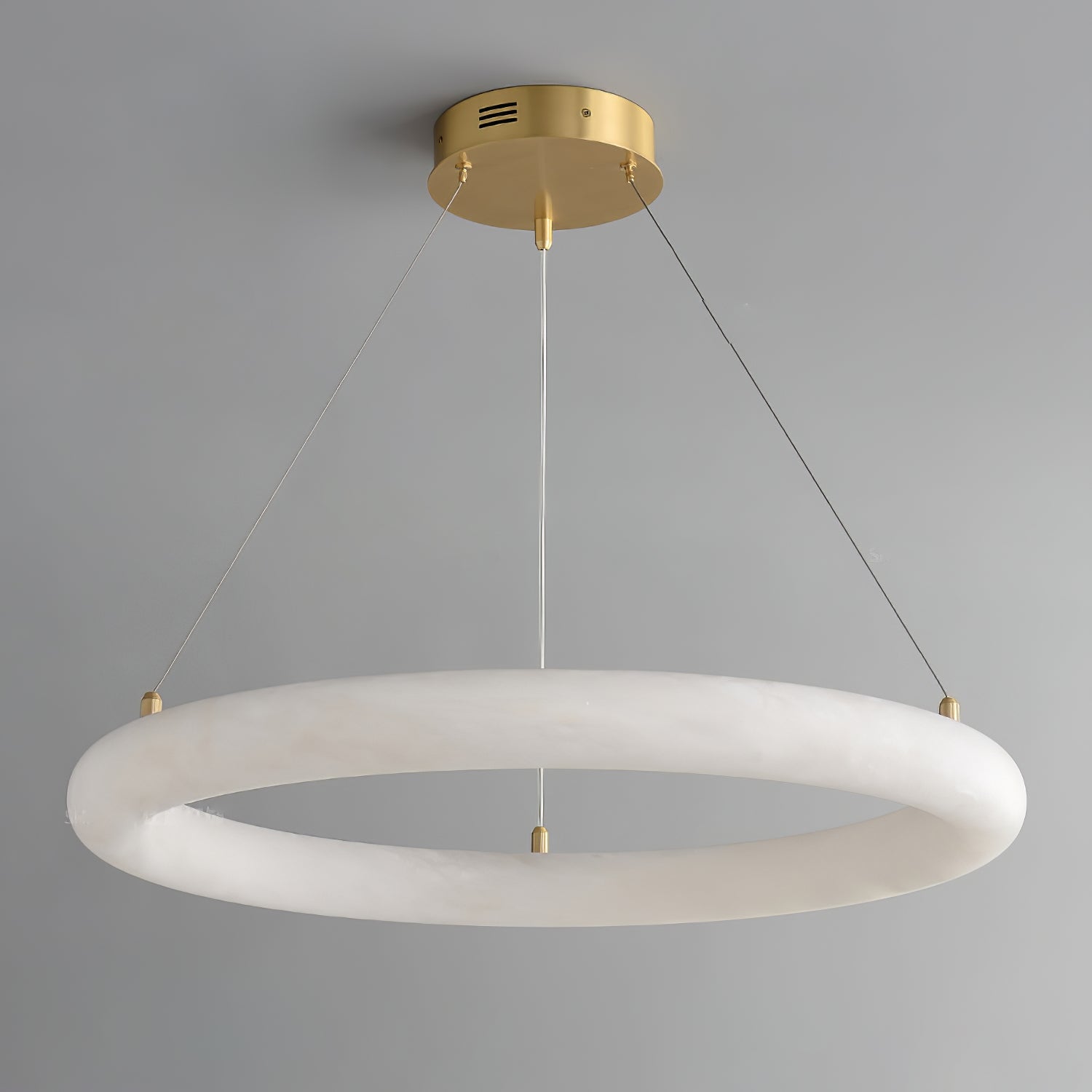 Erzorila Circular Alabaster Pendant Light - Neutralighting