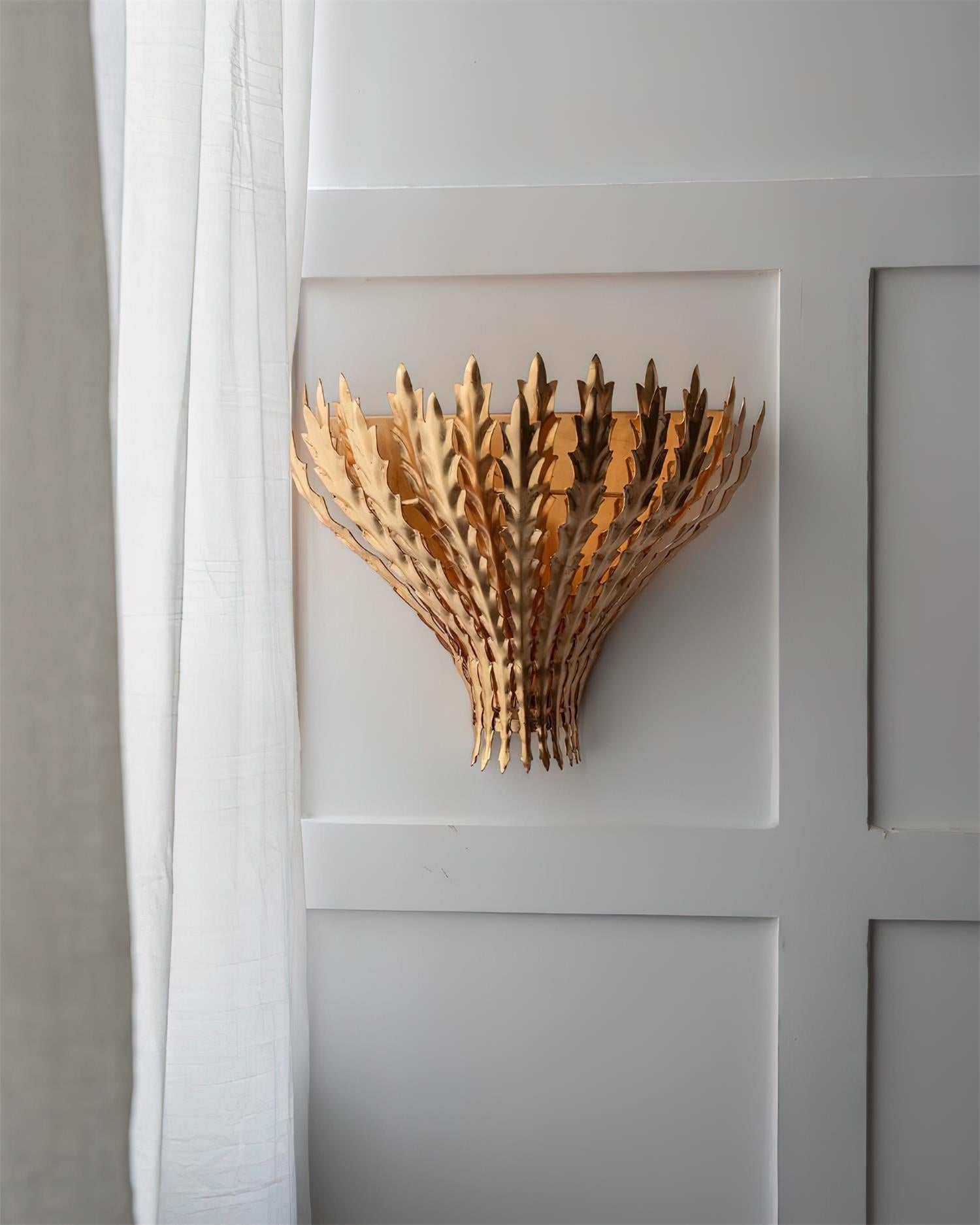 Wandleuchte Handgemacht Blatt Motiv Metall Körper Elegant Wandleuchte-Letslighting