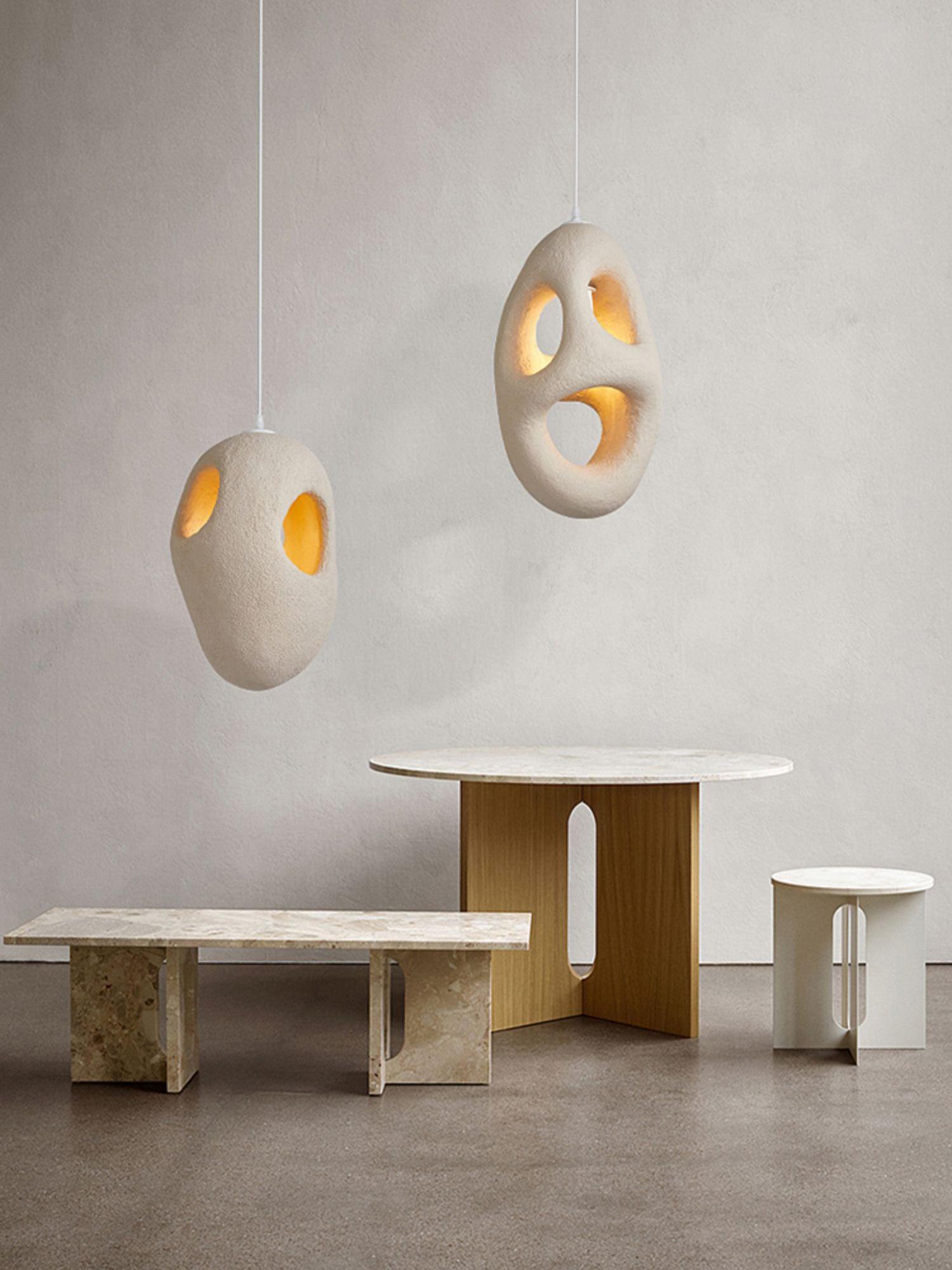 Elysire Beige künstlerische Pendelleuchte-Letslighting