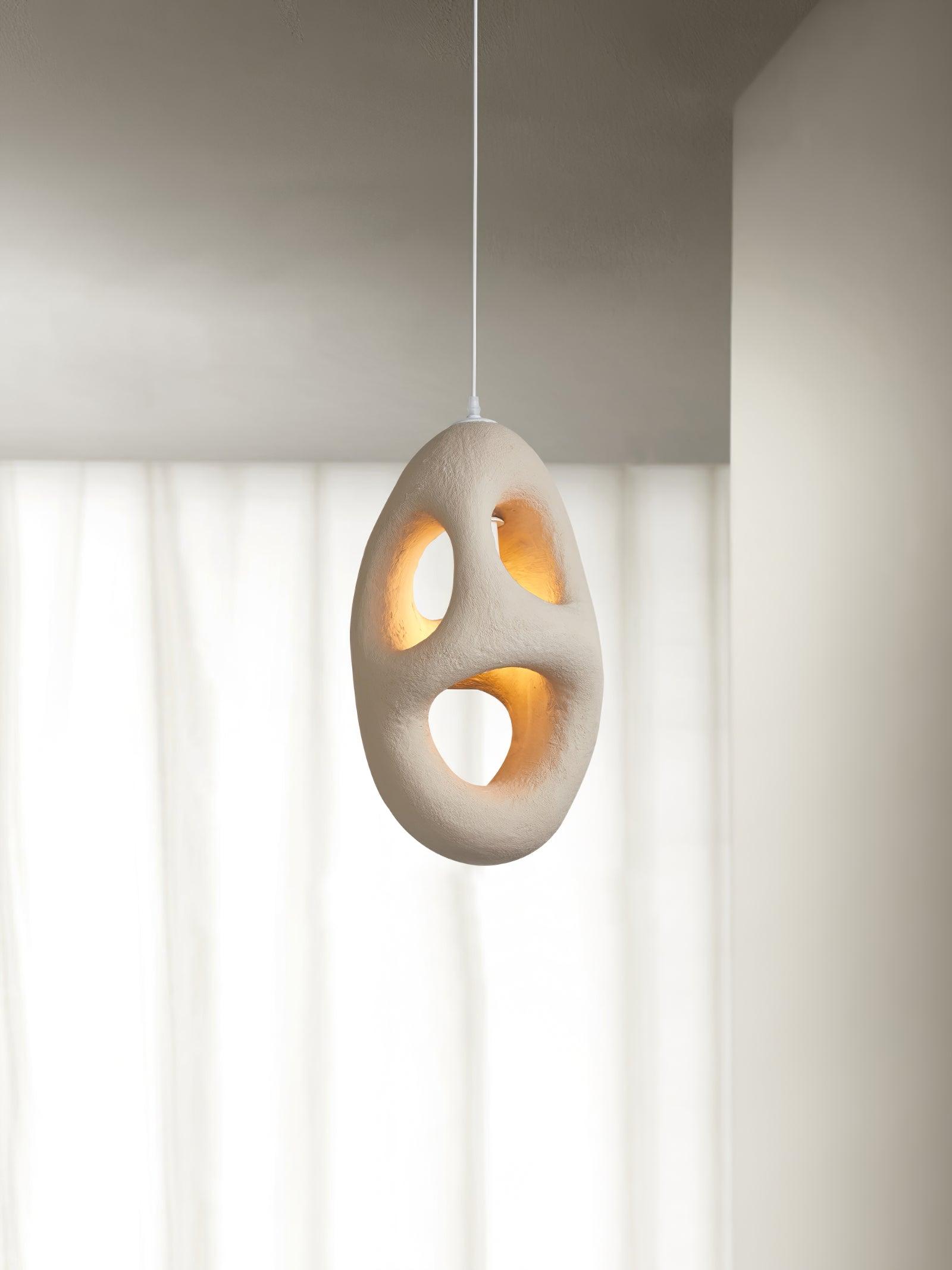 Elysire Beige künstlerische Pendelleuchte-Letslighting