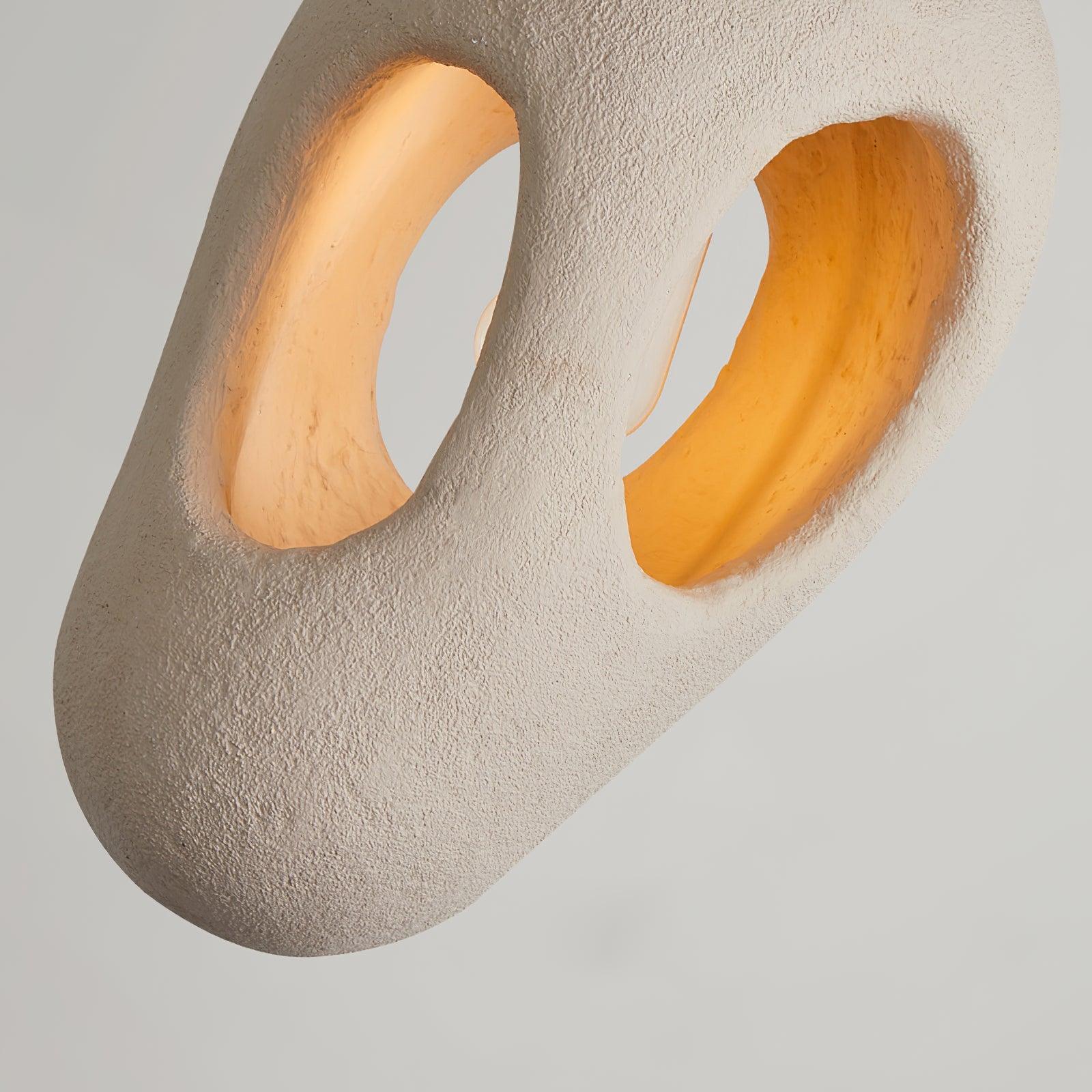 Elysire Beige künstlerische Pendelleuchte-Letslighting
