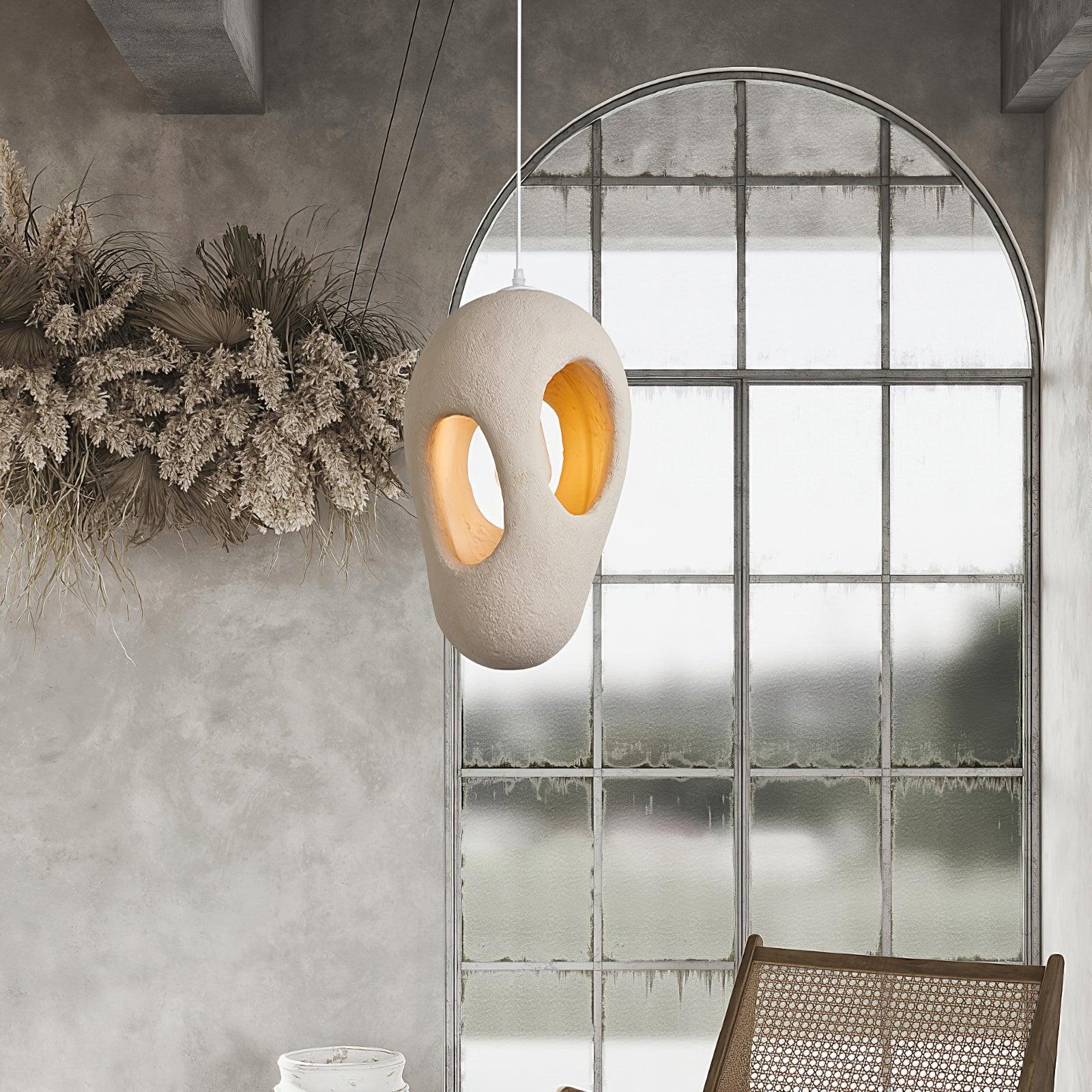 Elysire Beige künstlerische Pendelleuchte-Letslighting