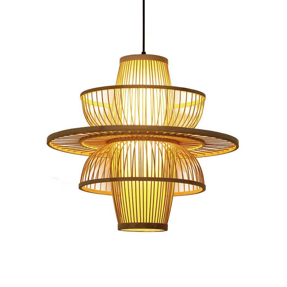 Covarir Handgefertigte Sigyn Bambus Pendelleuchte-Letslighting