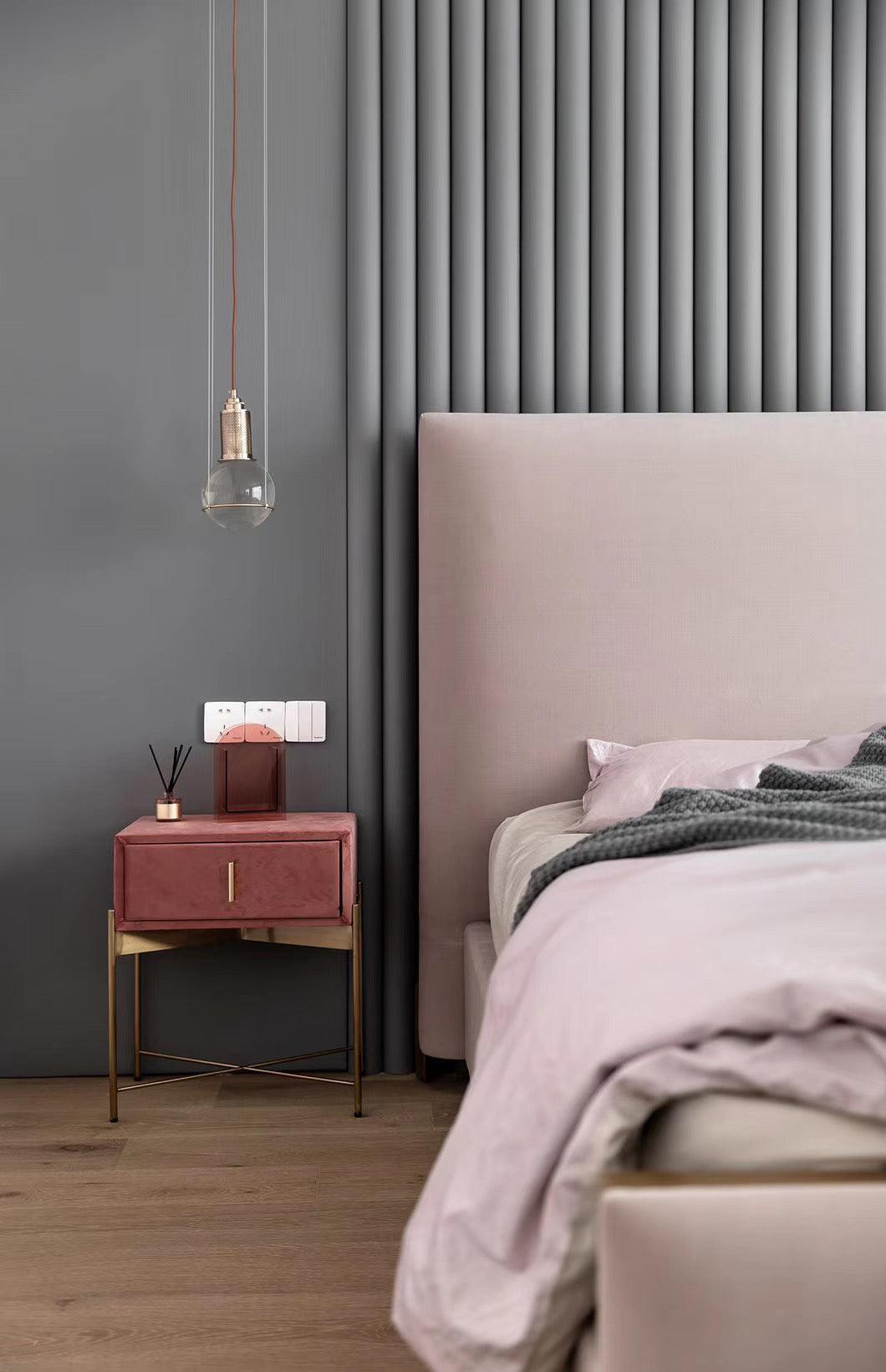 Solara Pendelleuchte mit Kristall, höhenverstellbar-Letslighting