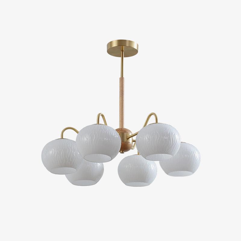 Elyra Eleganter Holz-Kronleuchter-Letslighting