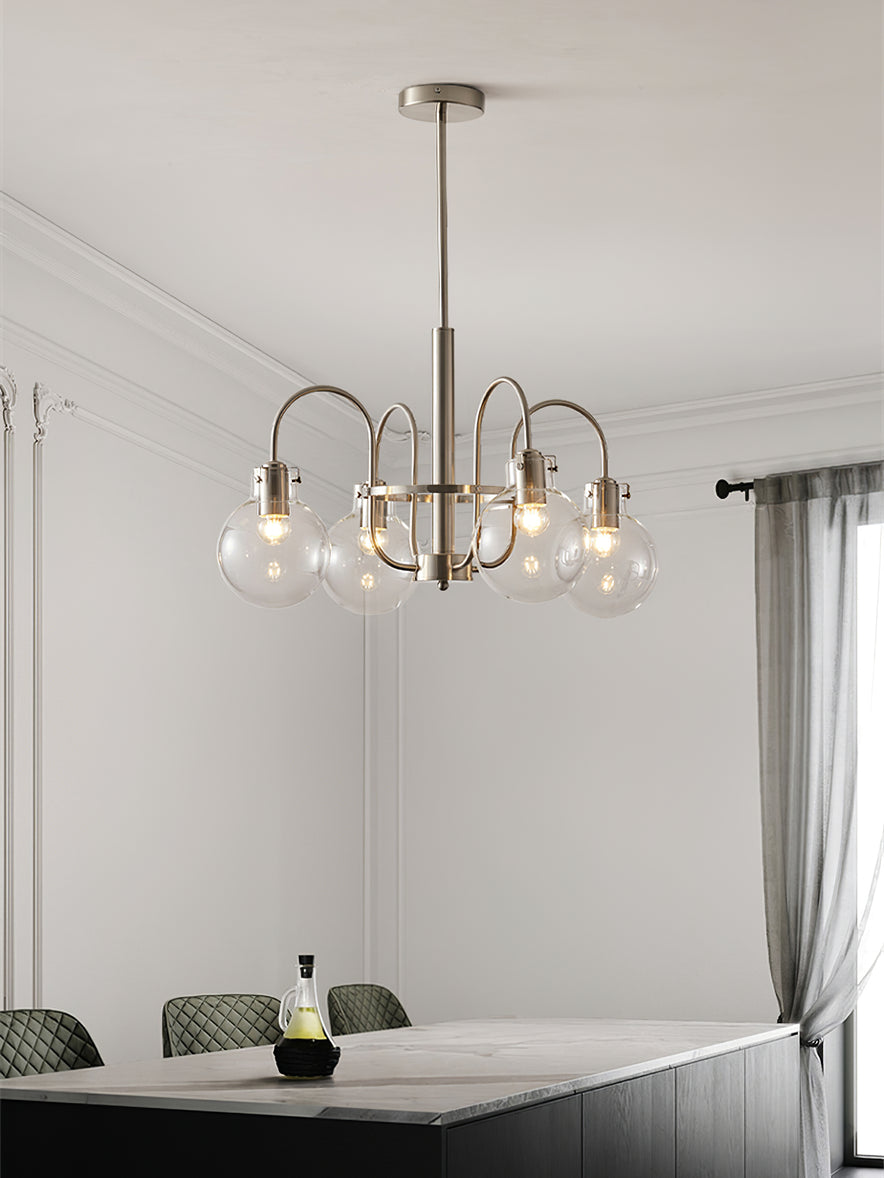 Verinyra Premium Nordisch Kunst Glas Kronleuchter-Letslighting