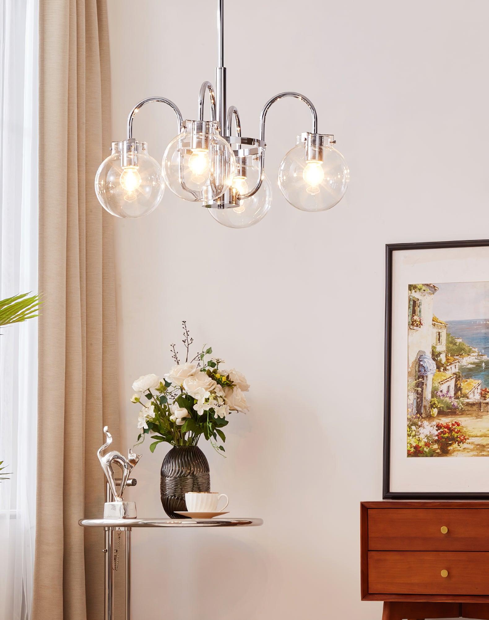 Verinyra Premium Nordisch Kunst Glas Kronleuchter-Letslighting