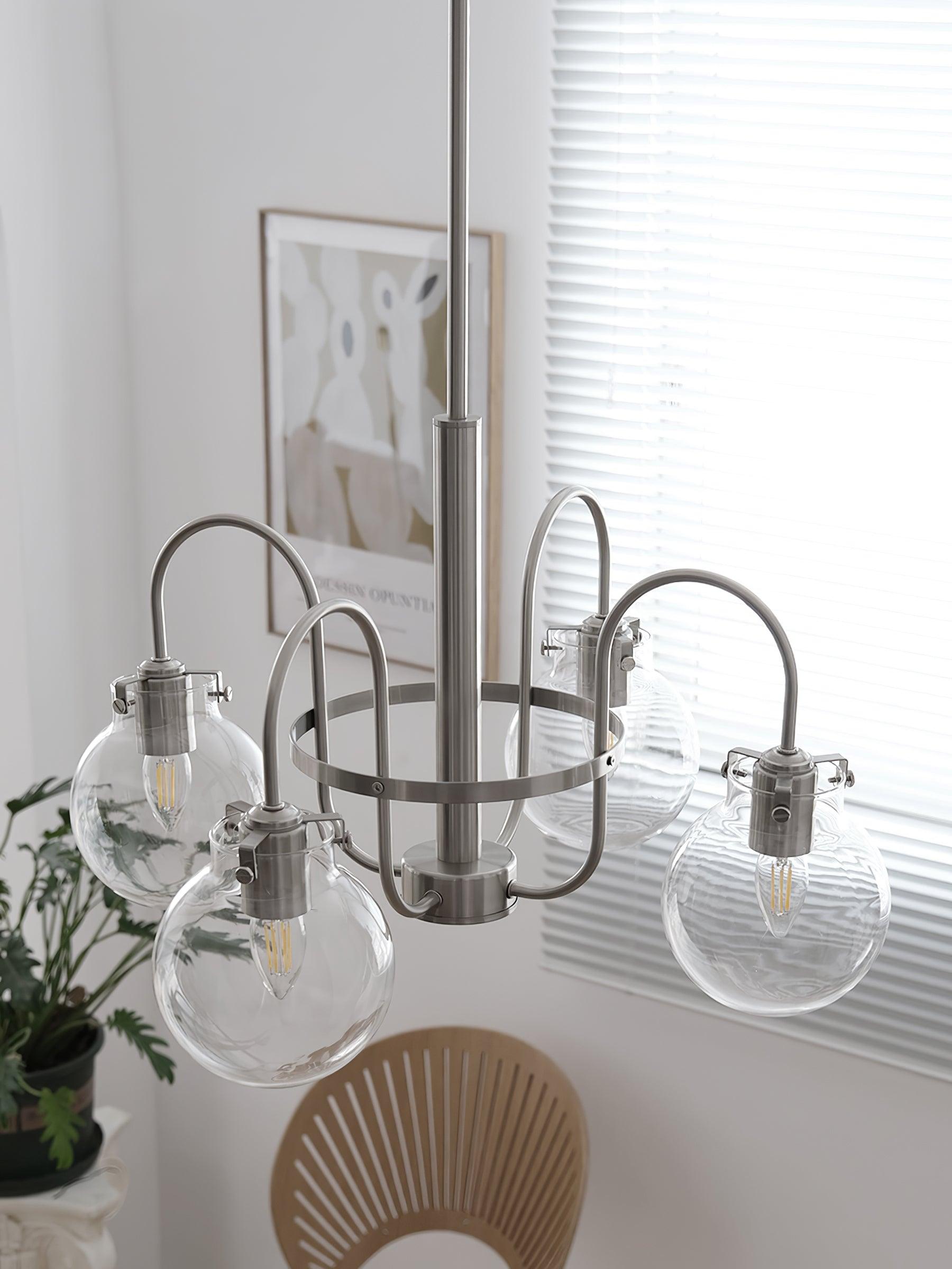 Verinyra Premium Nordisch Kunst Glas Kronleuchter-Letslighting