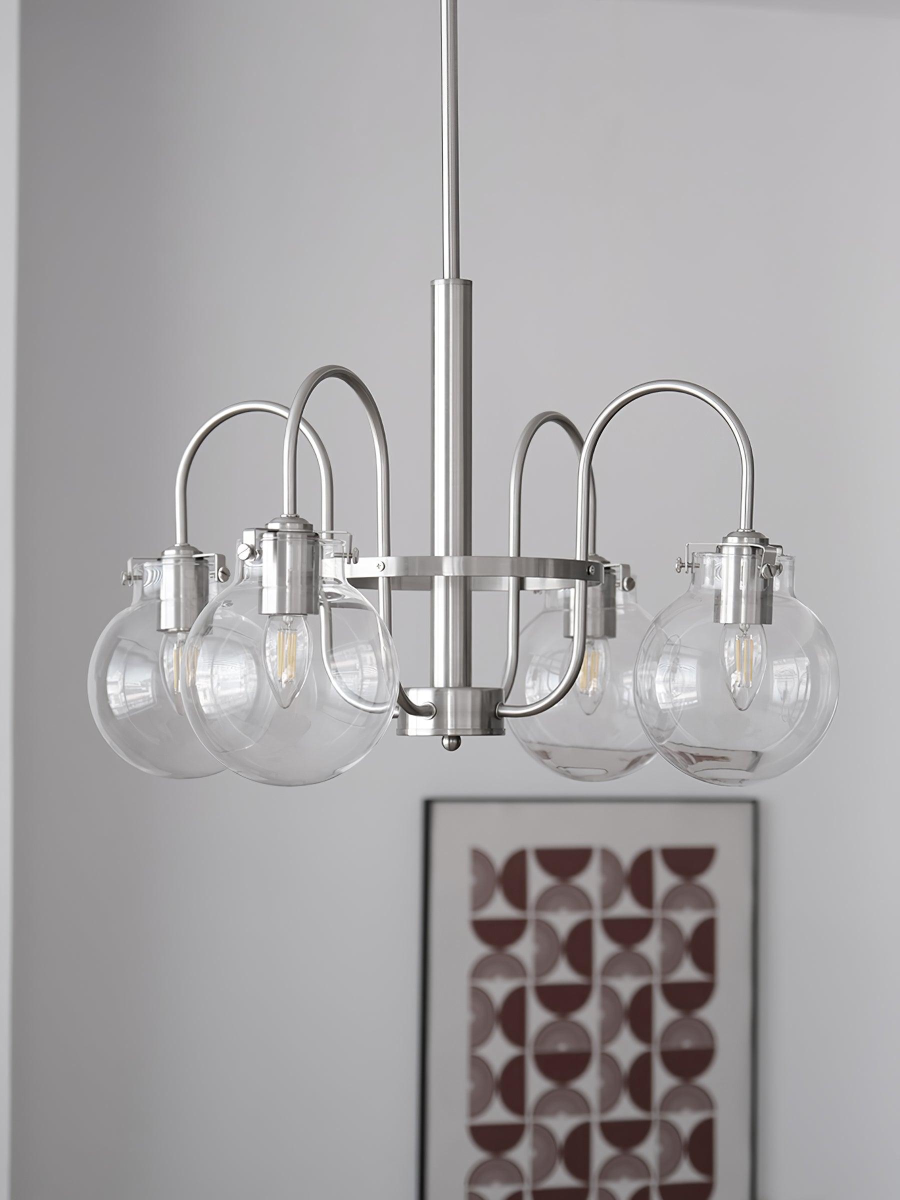 Verinyra Premium Nordisch Kunst Glas Kronleuchter-Letslighting