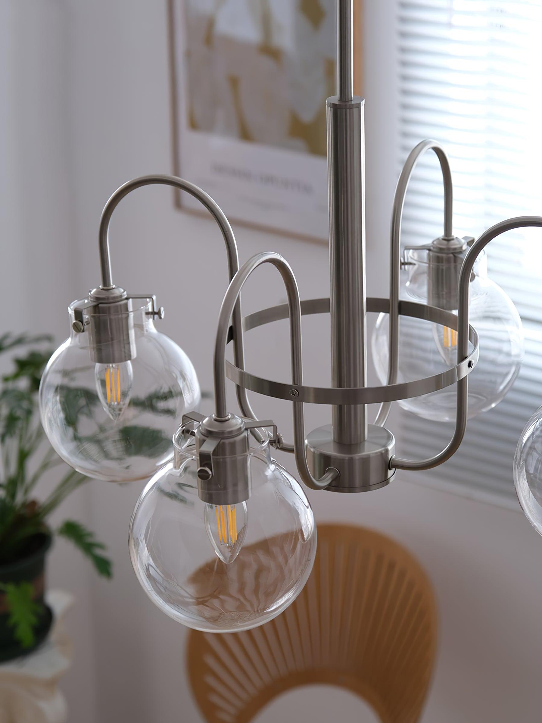 Verinyra Premium Nordisch Kunst Glas Kronleuchter-Letslighting