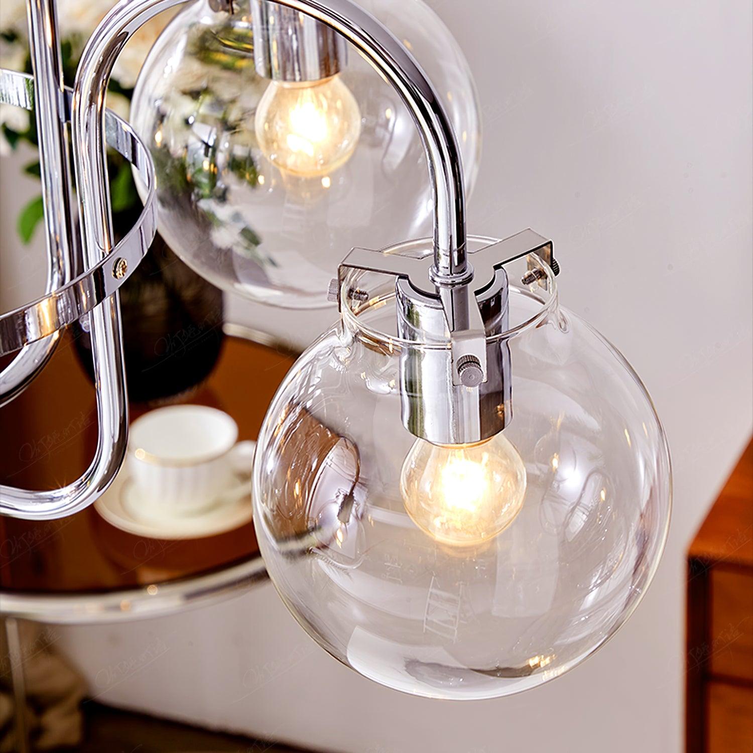 Verinyra Premium Nordisch Kunst Glas Kronleuchter-Letslighting