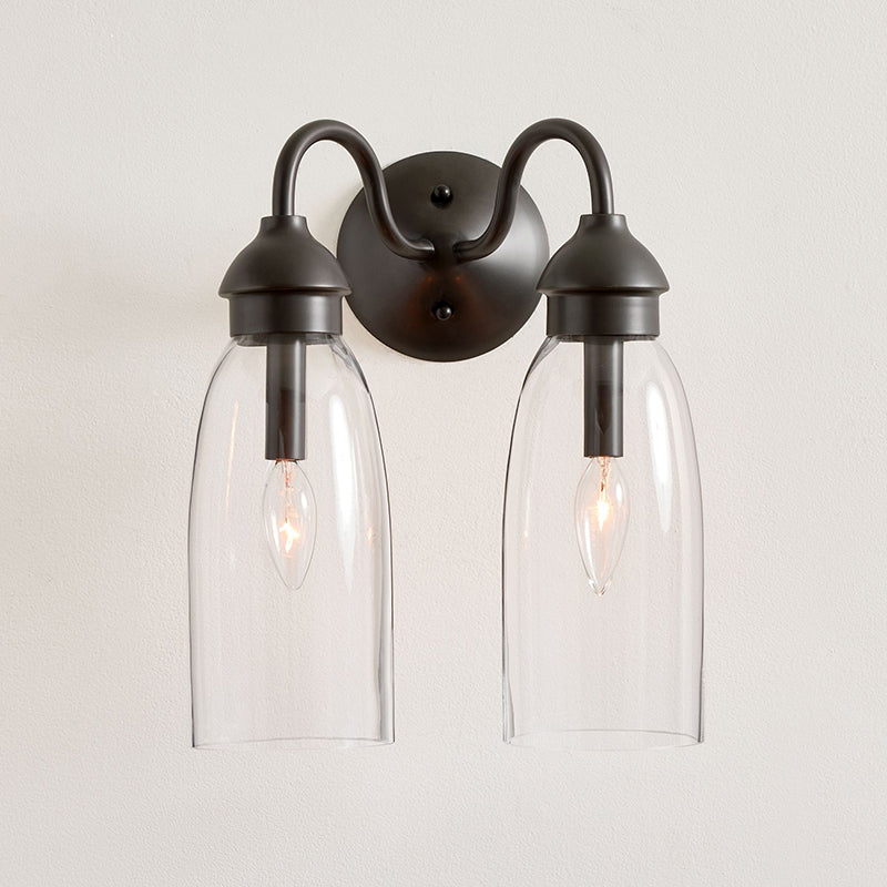 Nydoreth Kupferglas-Wandleuchte-Letslighting