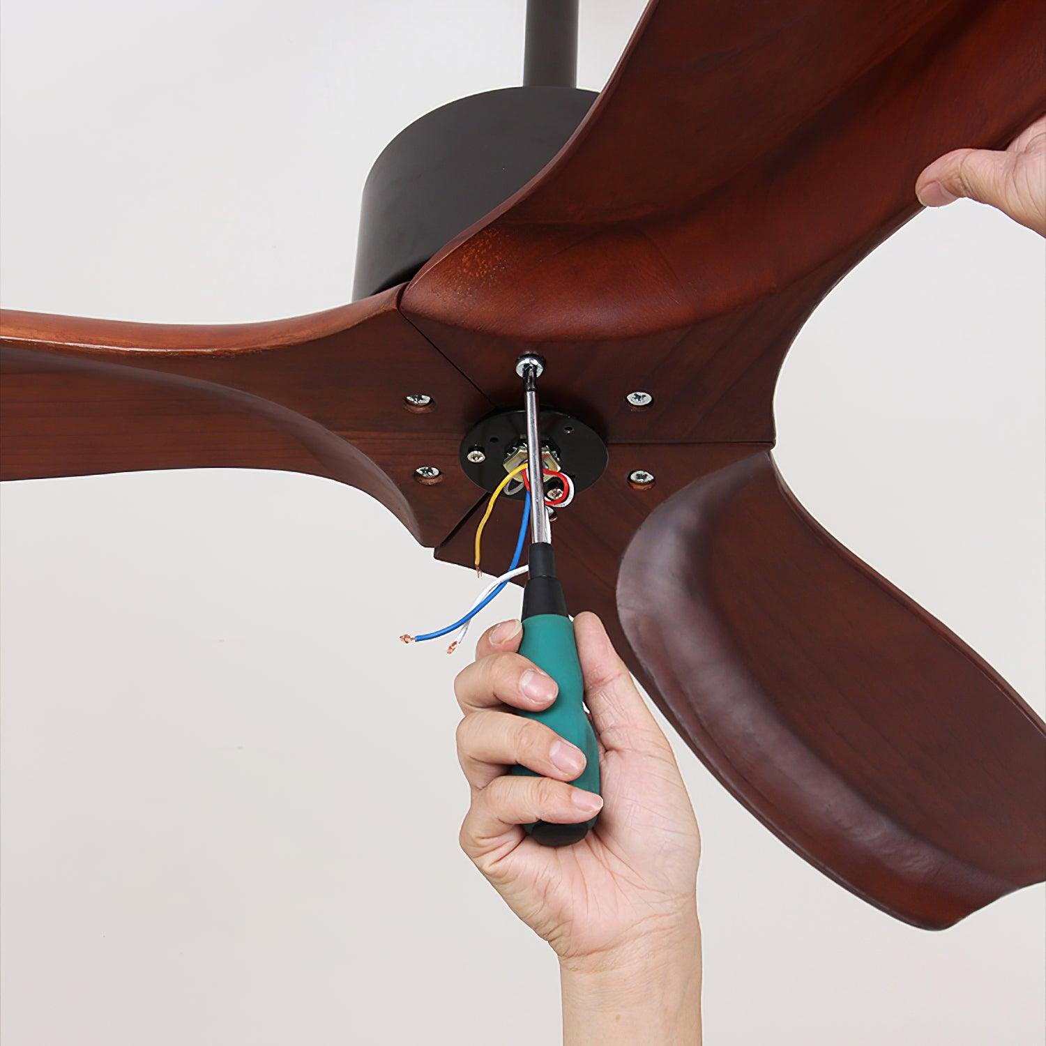 Harborough 3 Ceiling Fan Light - Blowlighting