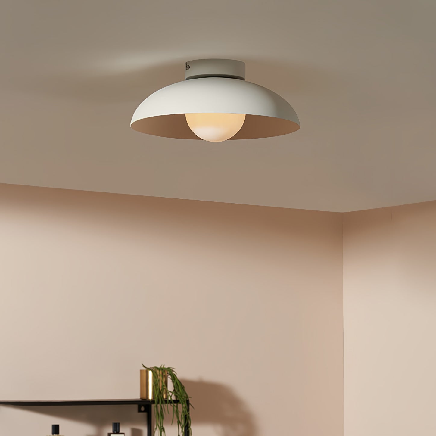 Sysilan Nordische Kuppel-Glas-Deckenleuchte-Letslighting