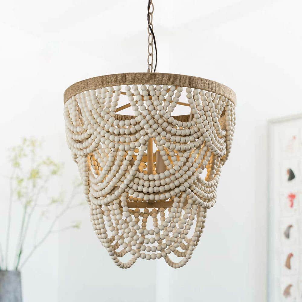 Alshaila Postmodern Luxury Wooden Metal Chandelier - Letslighting