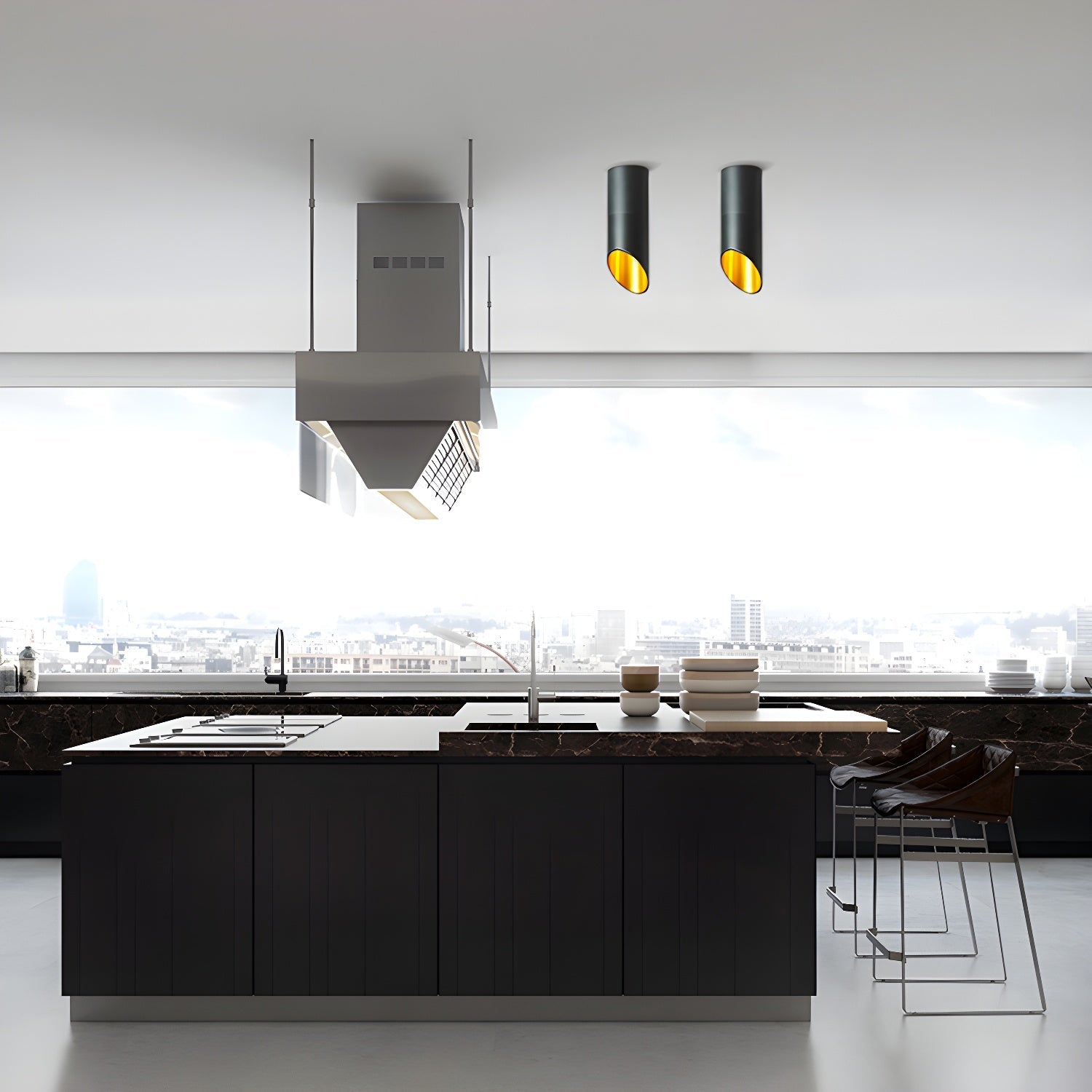 Lyvyneth Modernes minimalistisches Röhren-Oberflächen-Downlight-Letslighting