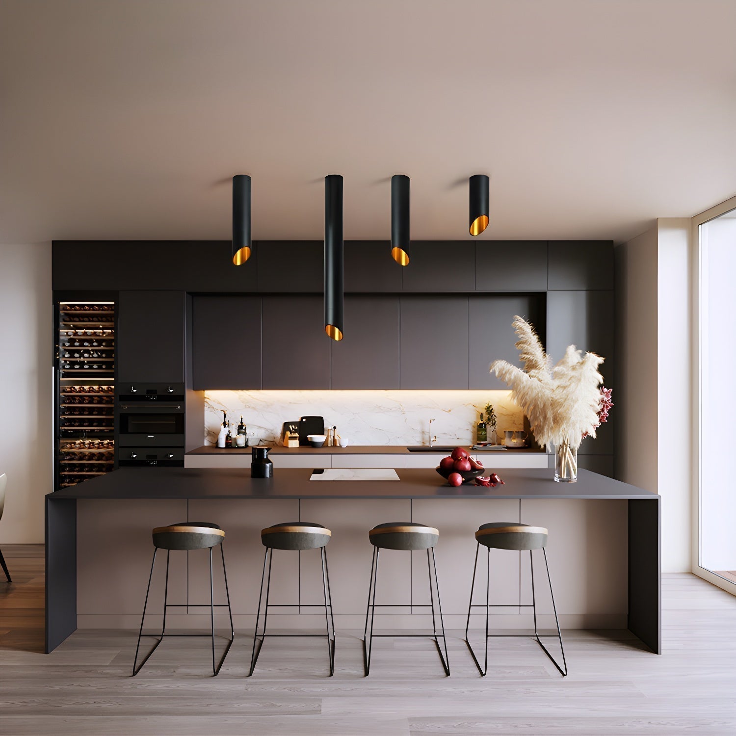 Lyvyneth Modernes minimalistisches Röhren-Oberflächen-Downlight-Letslighting