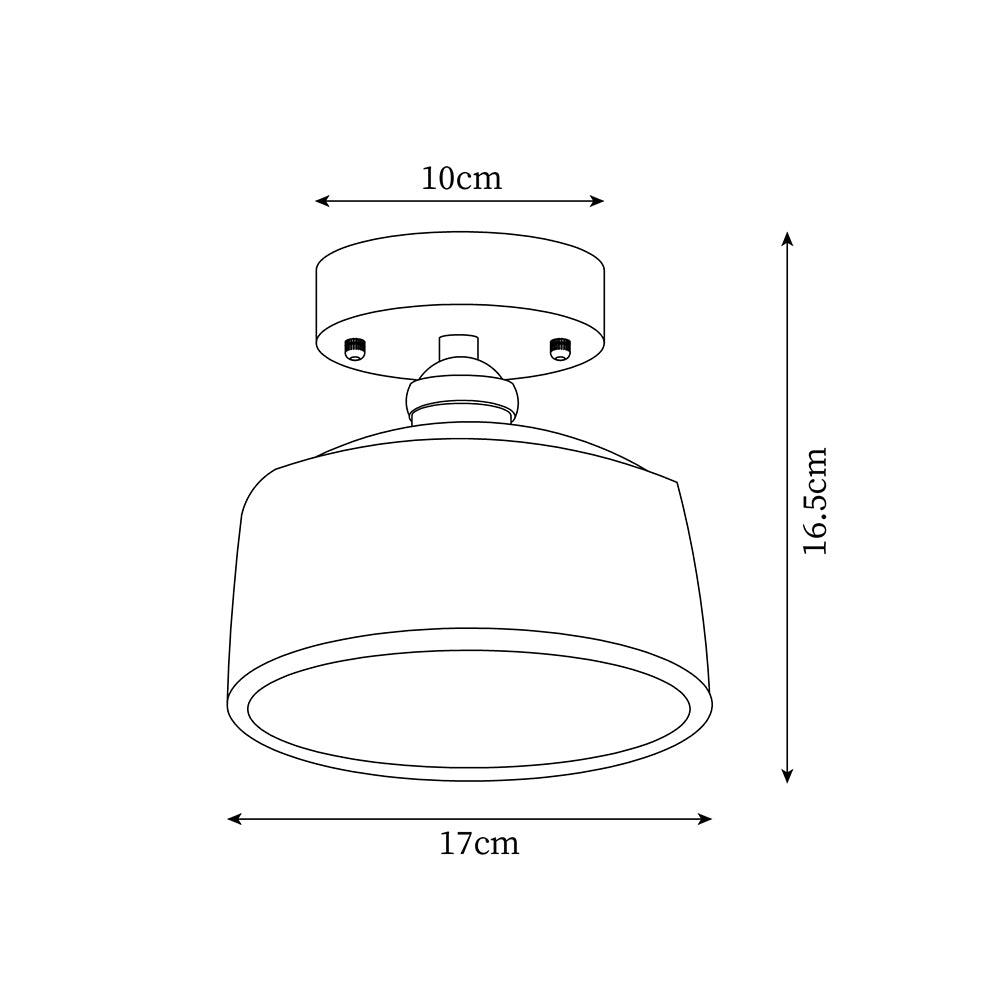 Karter Moderne Deckenleuchte aus Glas-Letslighting