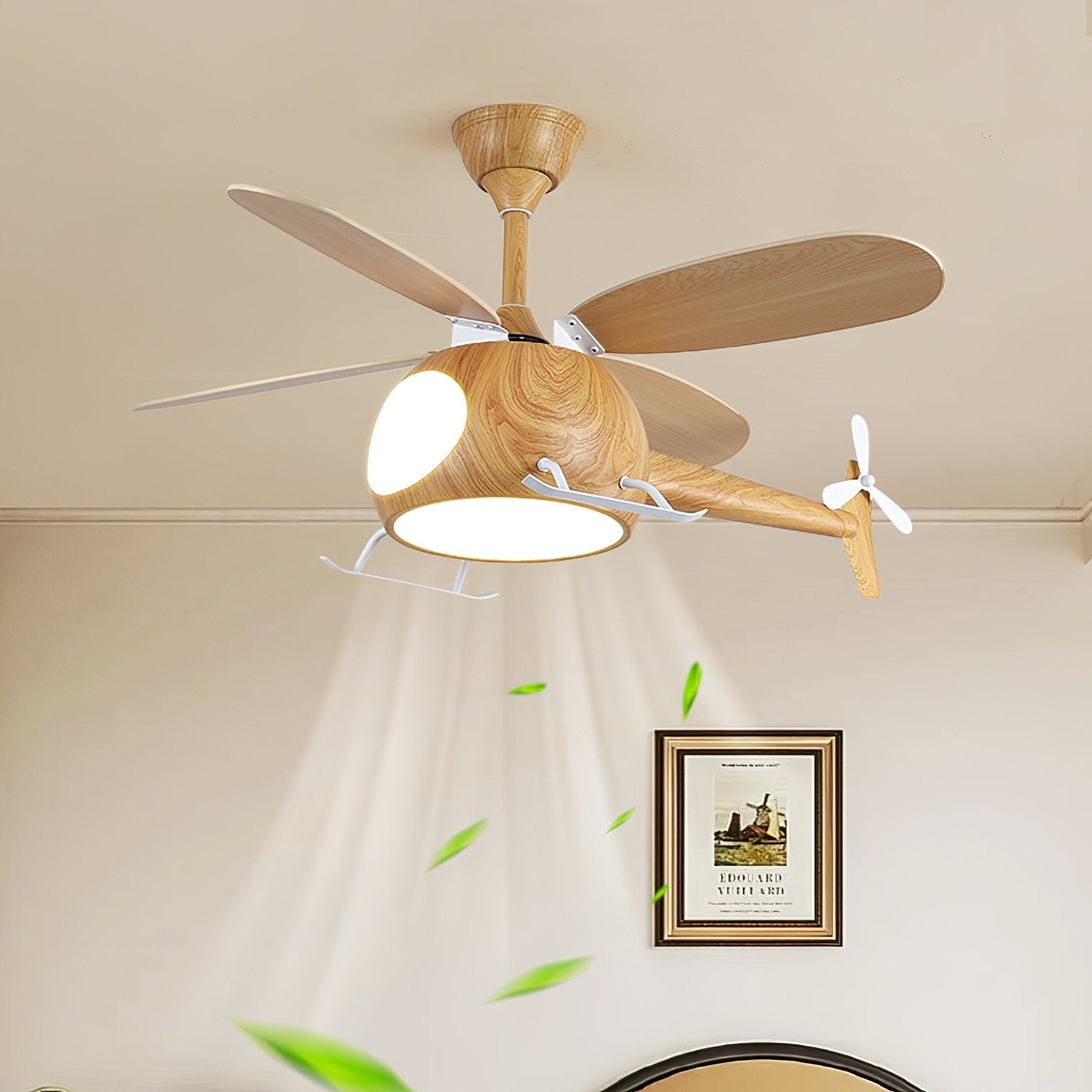 Aviara Ventilatorleuchten-Fernbedienung für 6-stufigen Ventilator und Licht