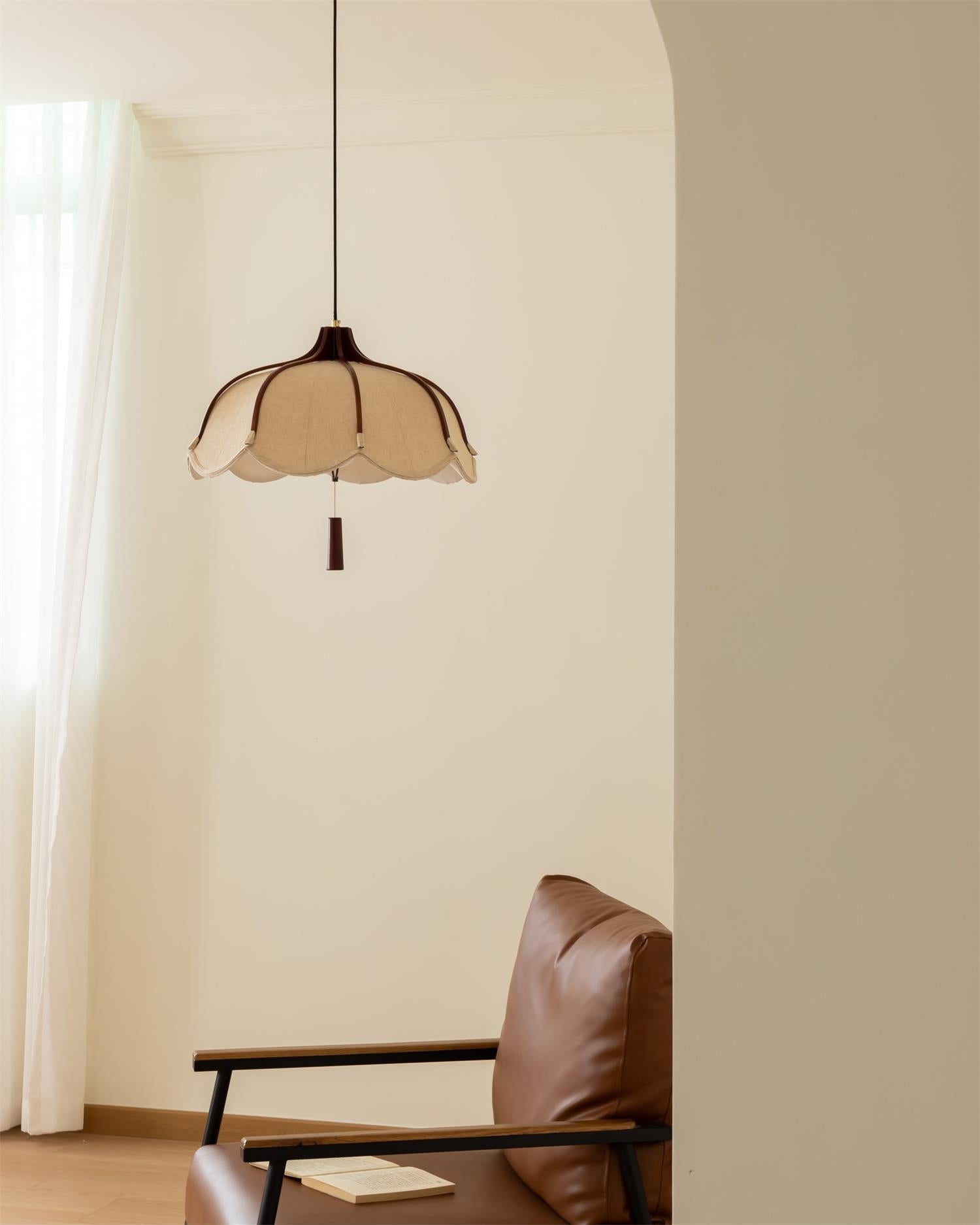 Terrana Pendelleuchte Schlafzimmer Küche Stoff-Letslighting