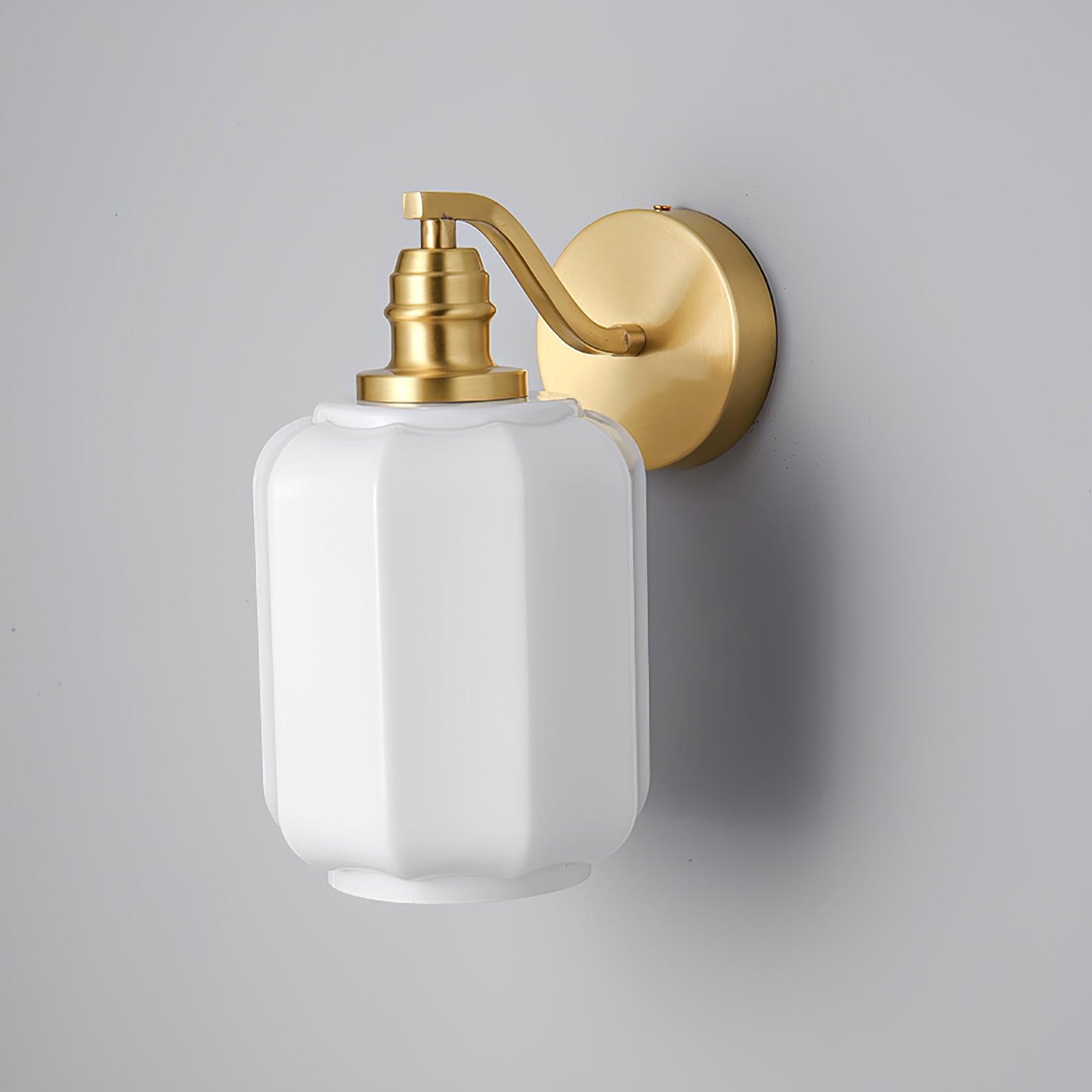 Miano Glas-Wandleuchte